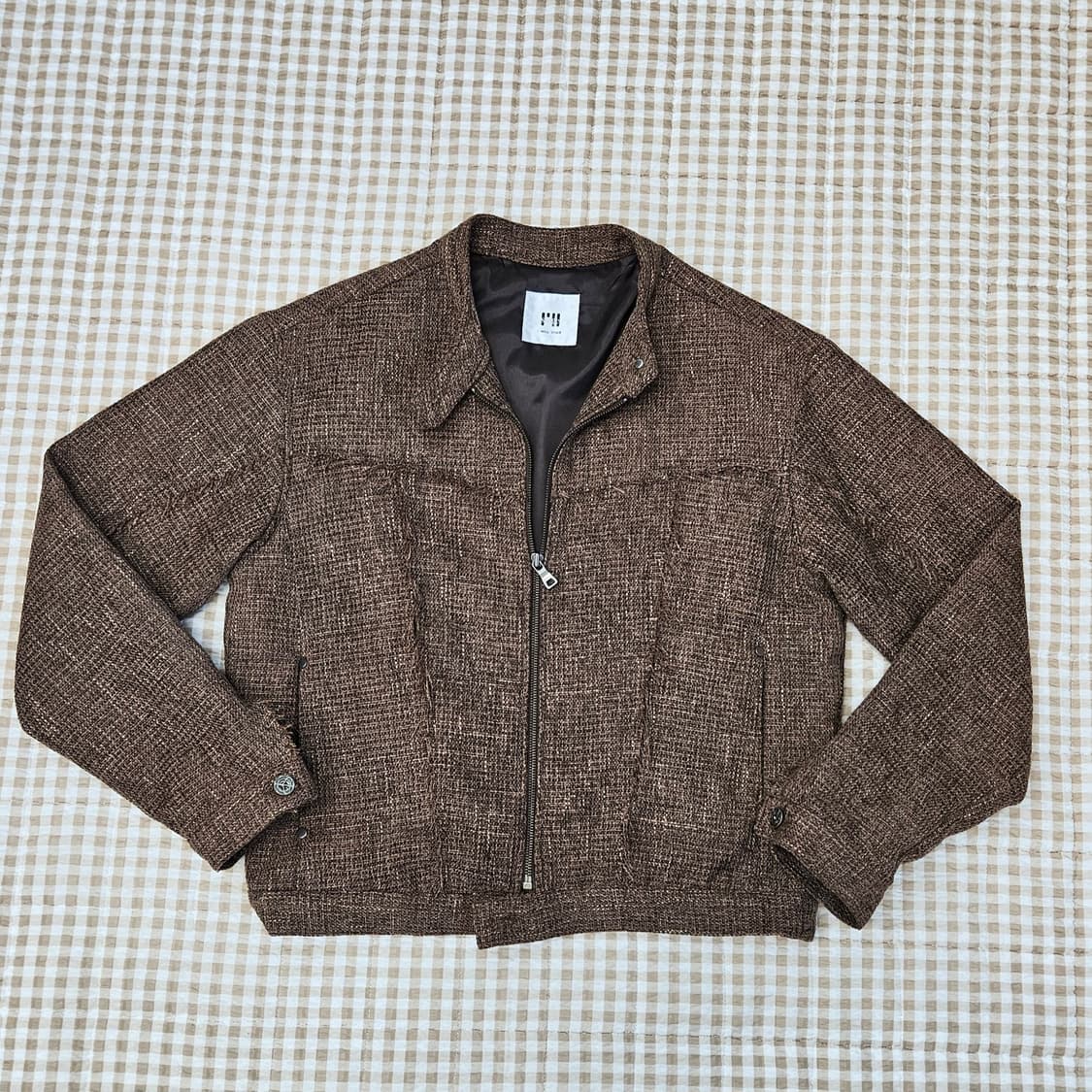 stage 크롭 간절기 자켓 남자100 상품이미지1