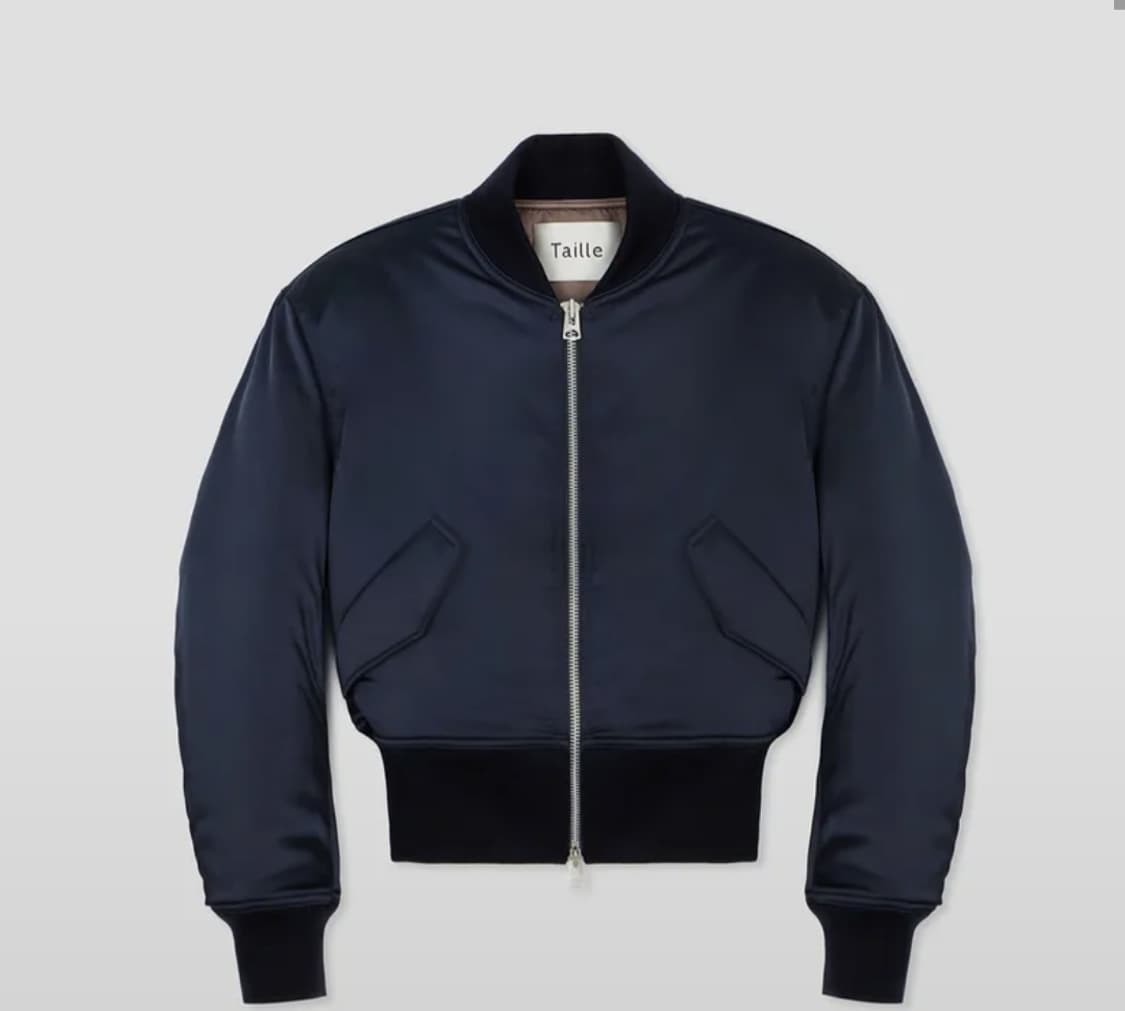 (구매) 타일레 샬롯 볼드 보머 재킷 오닉스 네이비 1 상품이미지1