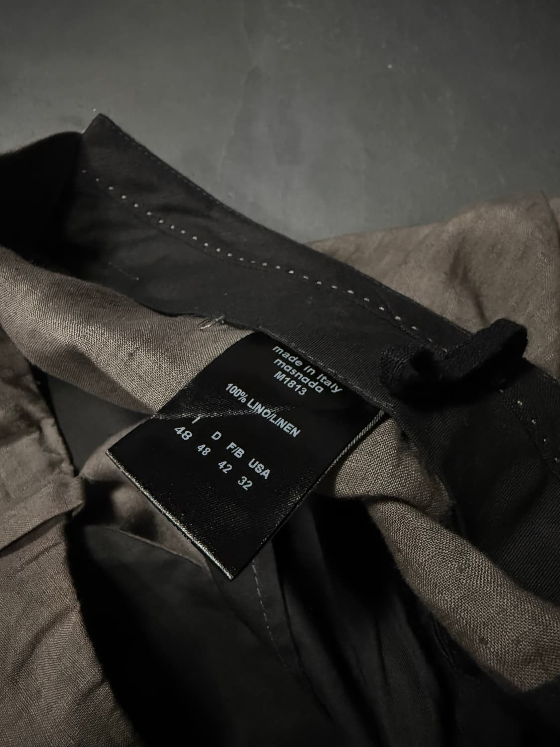 Masnada Linen Cargo Pants   상품이미지8