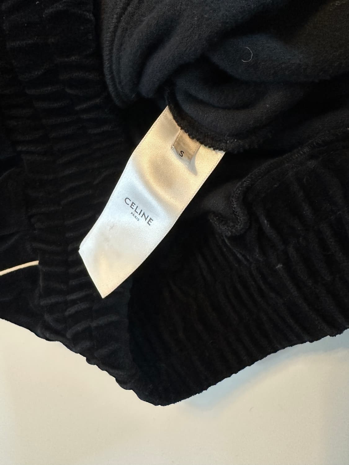 셀린느 트리오페 벨벳집업(S) 상품이미지6