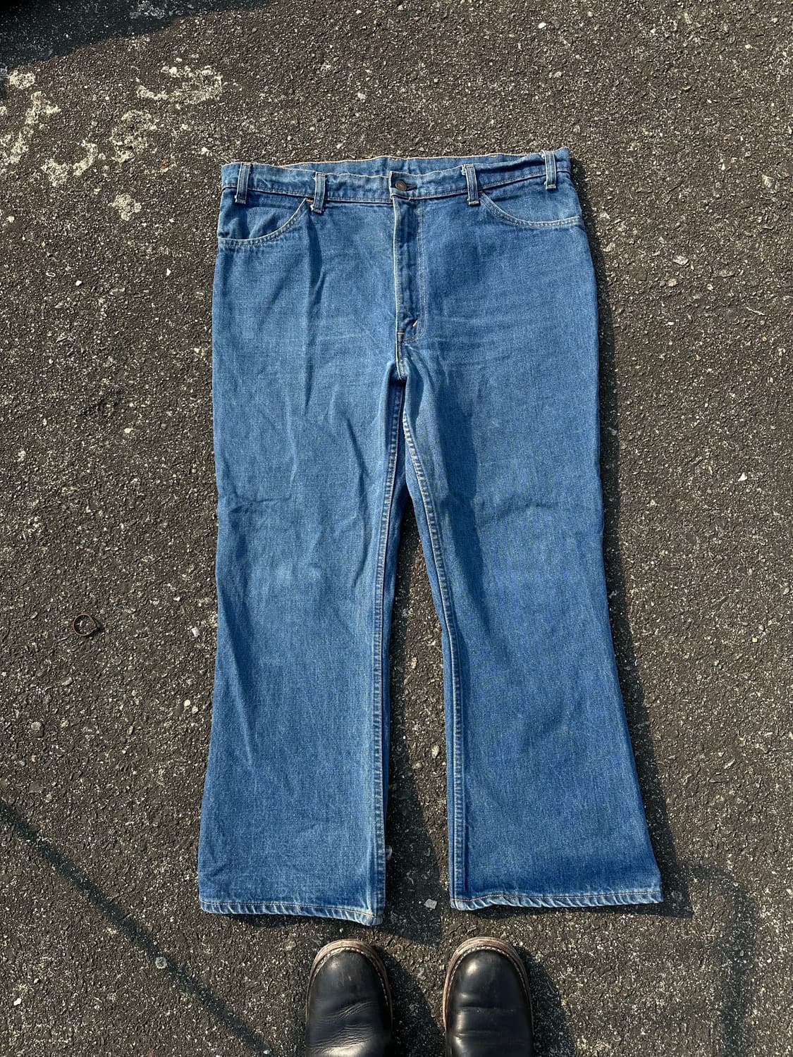 70s Levi's 646 빈티지 리바이스 벨바텀 팬츠 38 상품이미지2