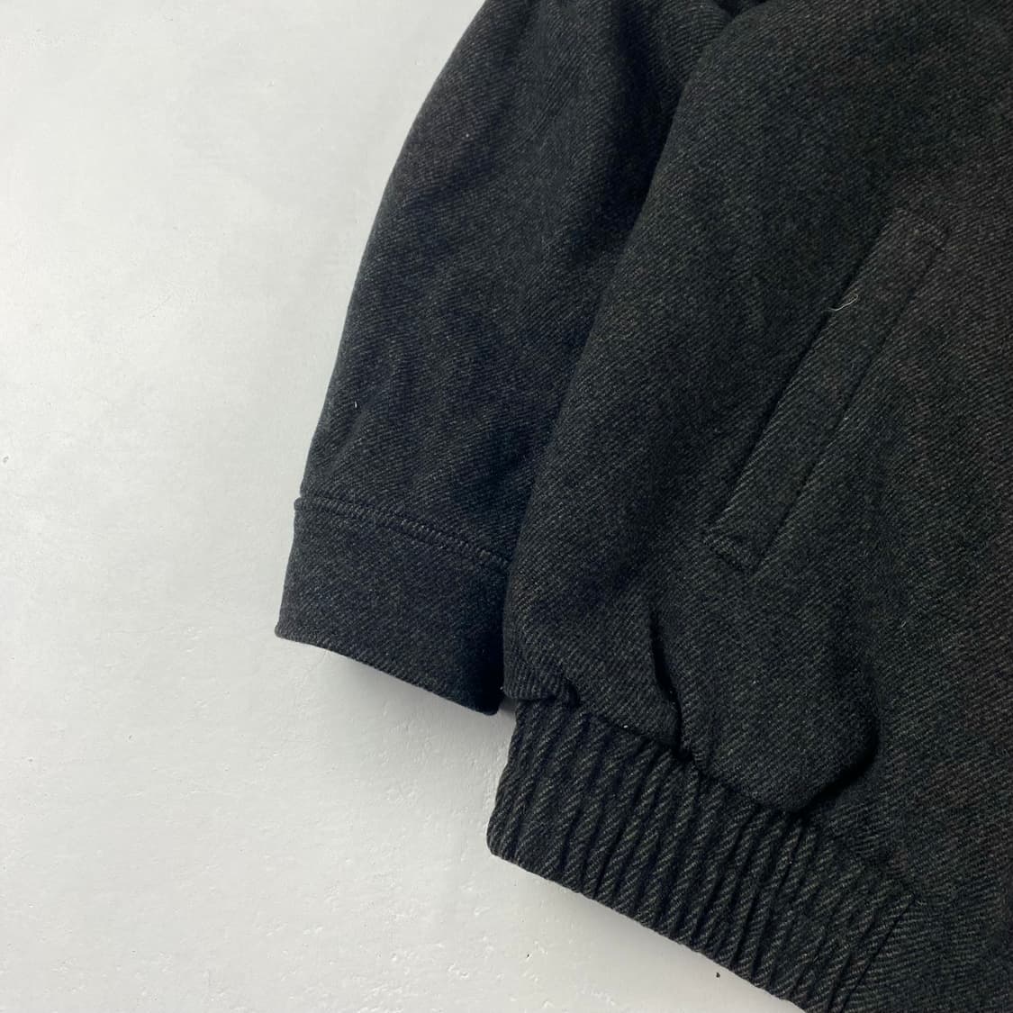 어나더오피스 울 볼륨 블루종 자켓 (105) 상품이미지5