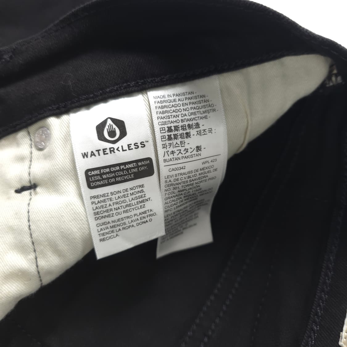 리바이스 502 데님팬츠 블랙 (32) 상품이미지5