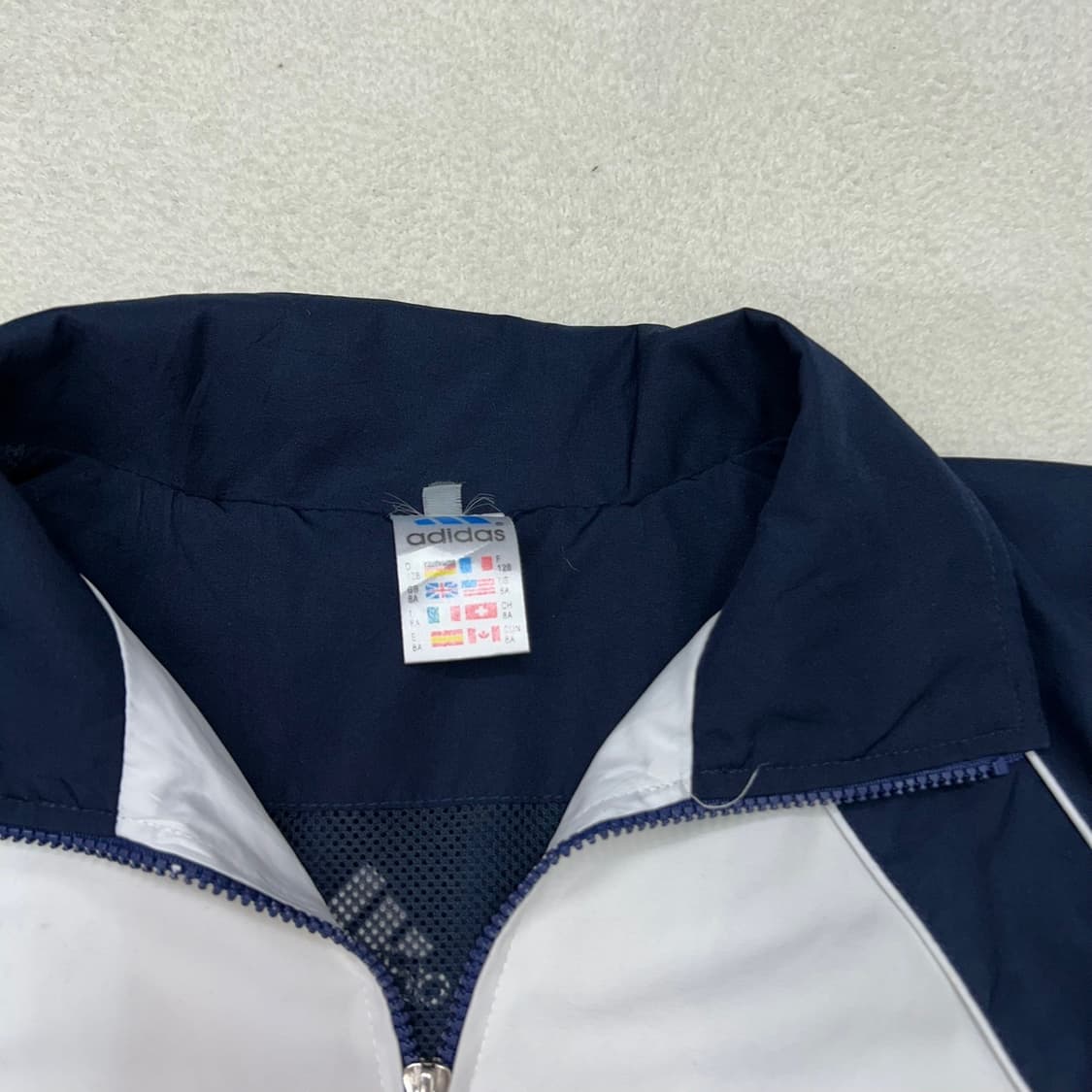 Adidas navy windbreak jacket 상품이미지7