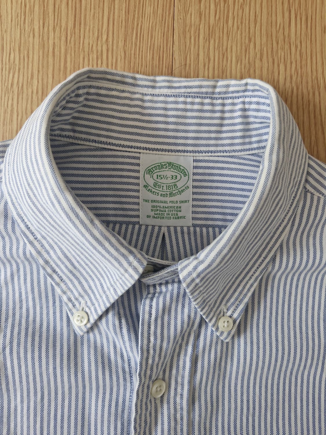 브룩스브라더스 Made in USA 옥스포드 셔츠  상품이미지1