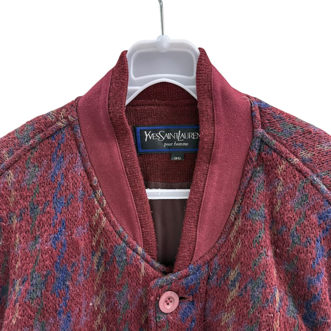 [M] 입생로랑 울 블루종 자켓 상품이미지6