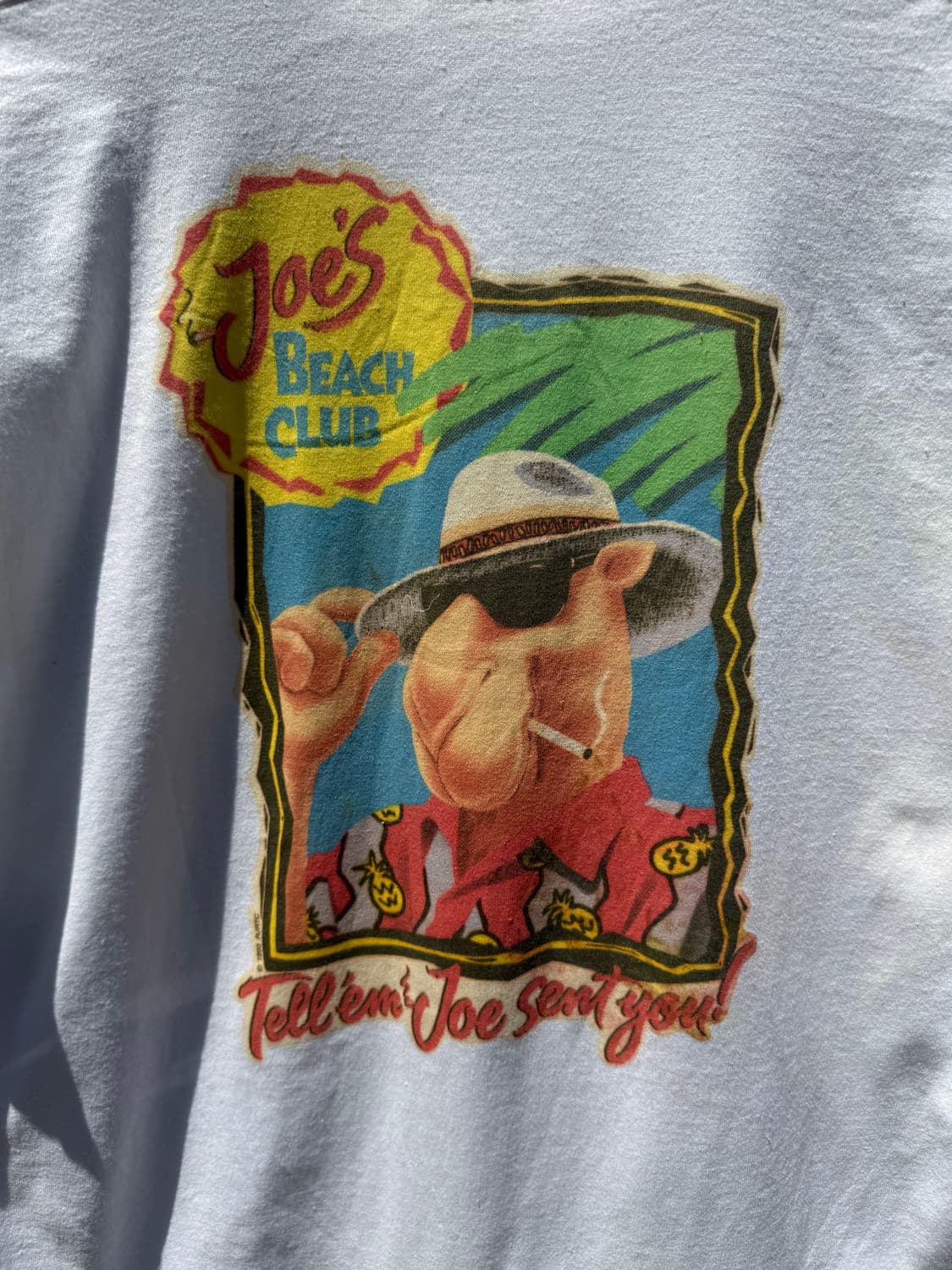 카멜 90s 빈티지 포켓 티셔츠 상품이미지2
