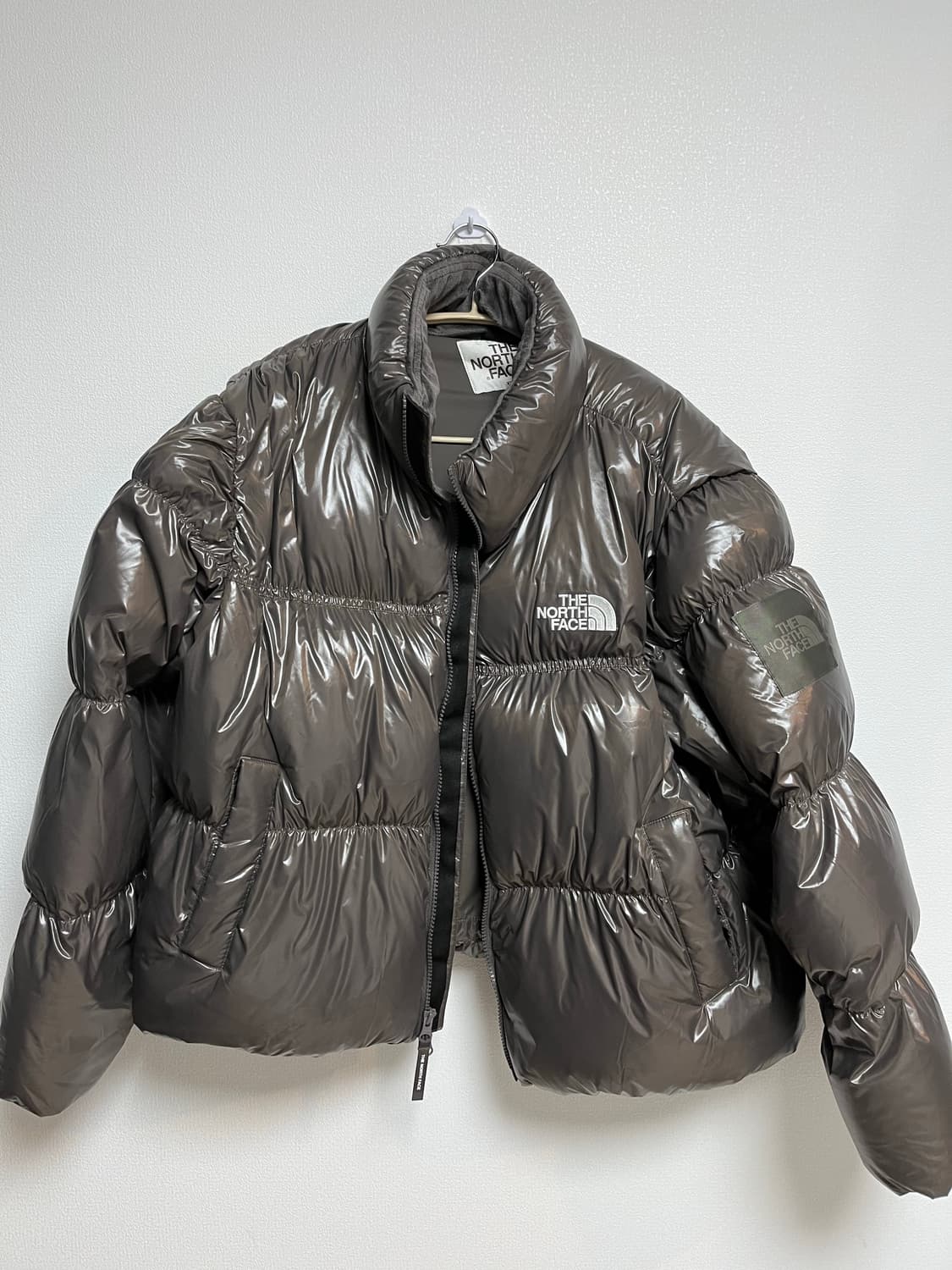 (100)노스페이스 화이트라벨 여성 엘라 다운 자켓 커피브라운 상품이미지2