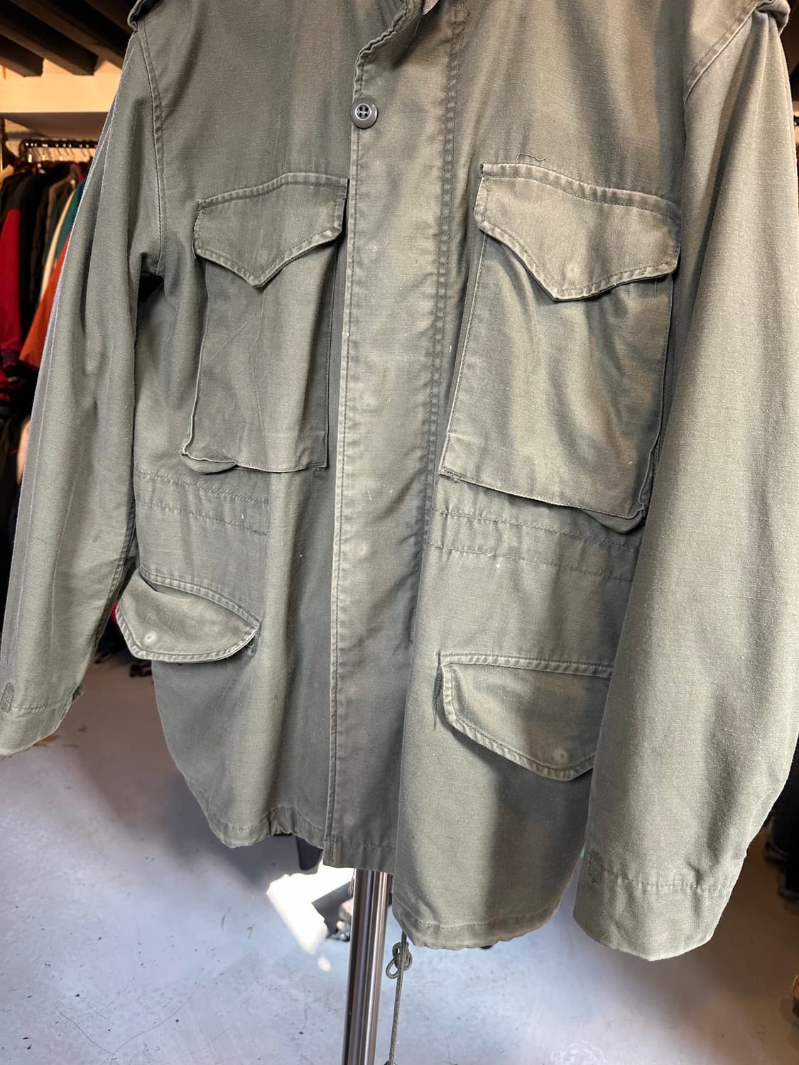 80s Us Amry 미군 M65 필드자켓 S-R 상품이미지4