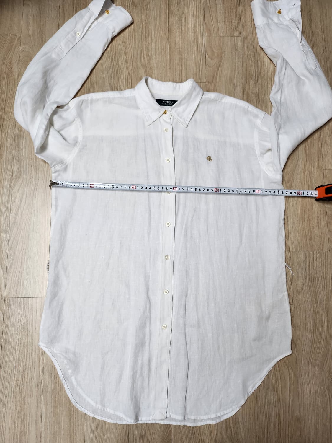폴로 랄프로렌 린넨긴팔셔츠 (S 상품이미지5