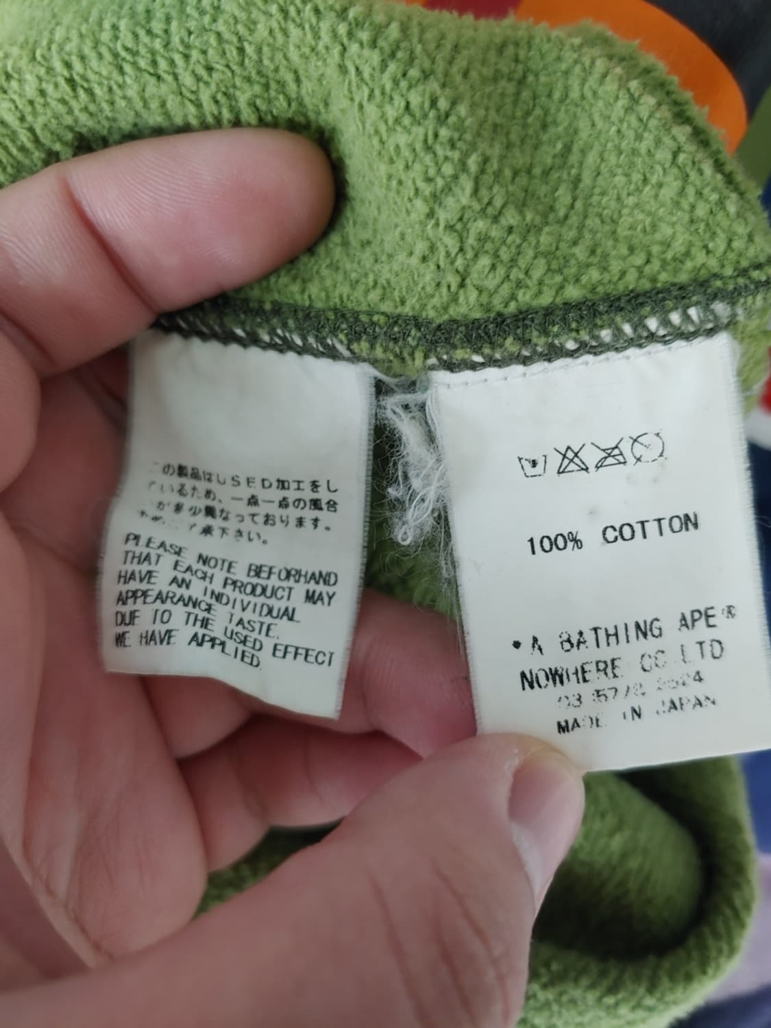 [OG L] 베이프 OG 그린카모 베이프프린팅 후드집업 상품이미지4