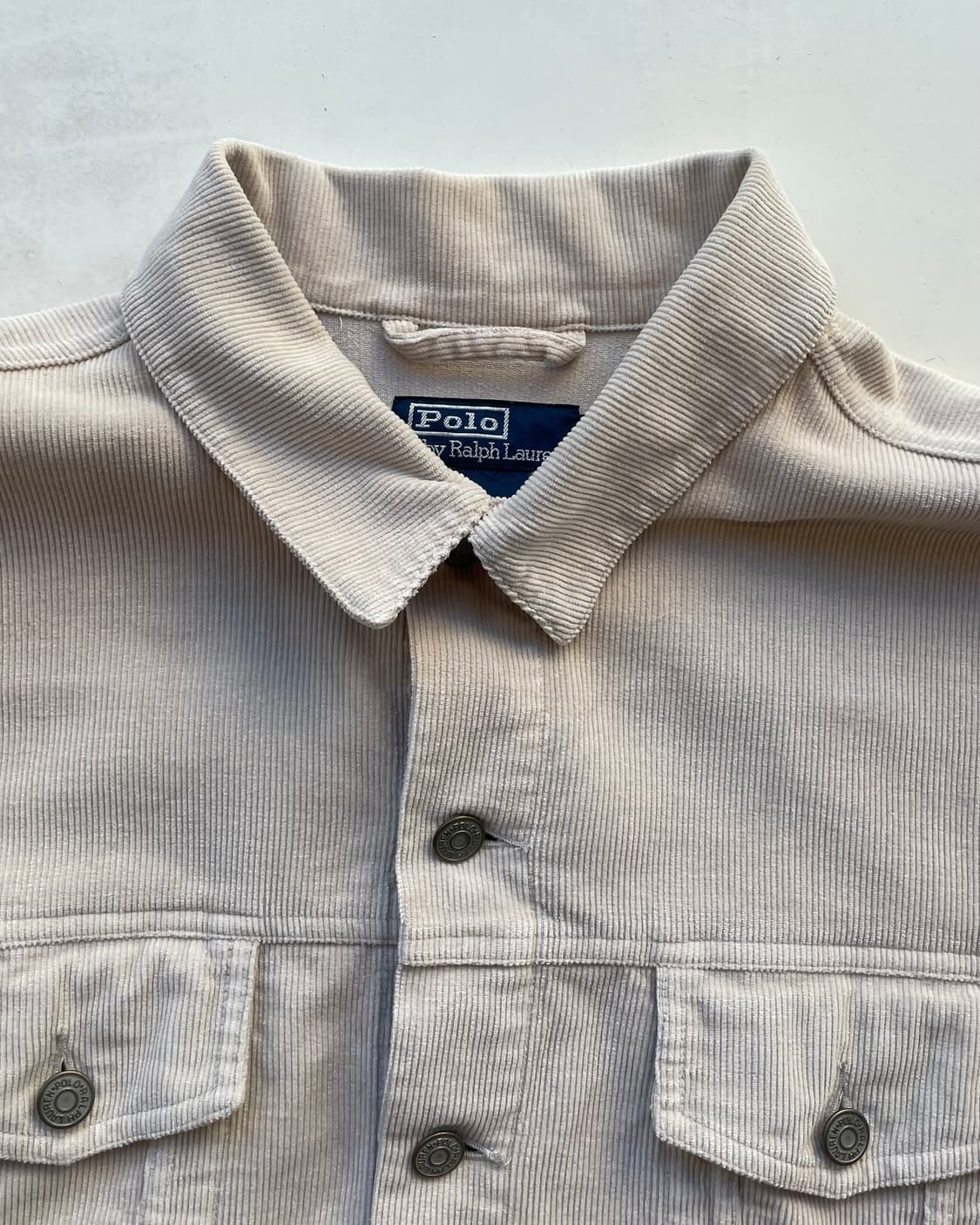 90‘s POLO 3rd trucker jacket L 폴로 트러커자켓  상품이미지9