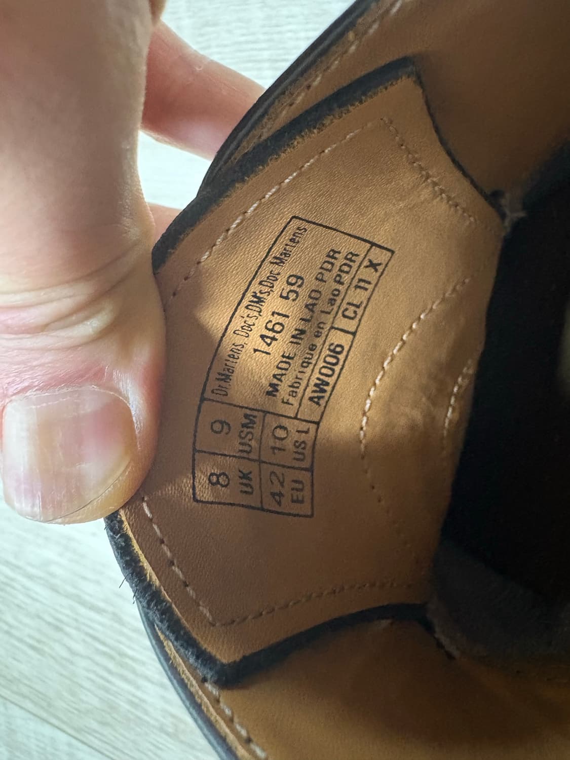 닥터마틴 1461 3홀 스무스 270 상품이미지7