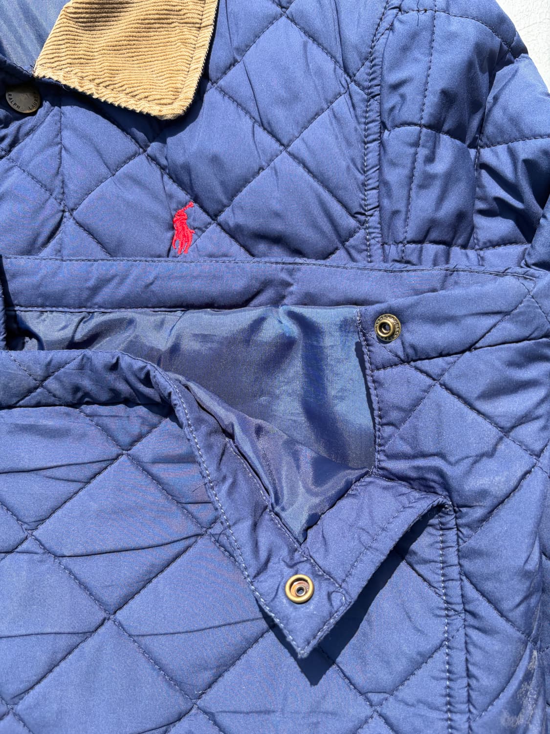 폴로 랄프로렌 코듀로이 퀼팅 자켓 상품이미지5