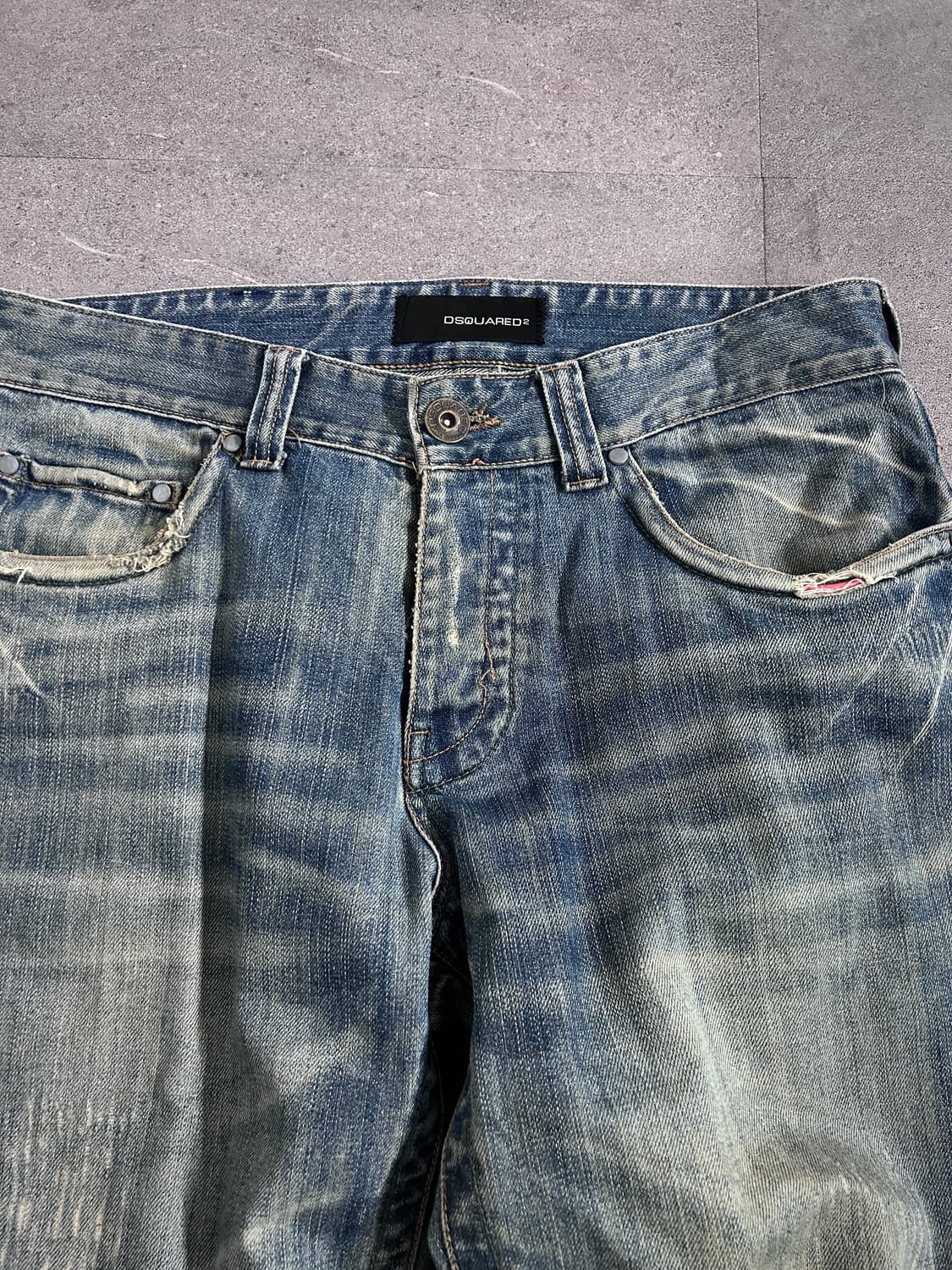 디스퀘어드2 스파이럴 데님 팬츠 상품이미지3