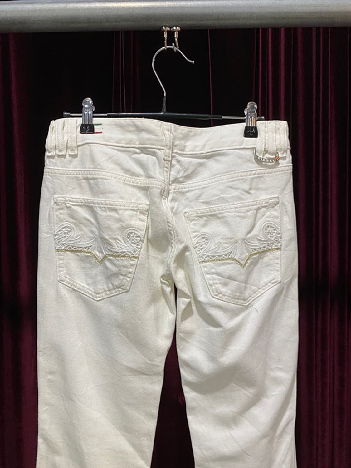 DIESEL looppy white denim pants 상품이미지5