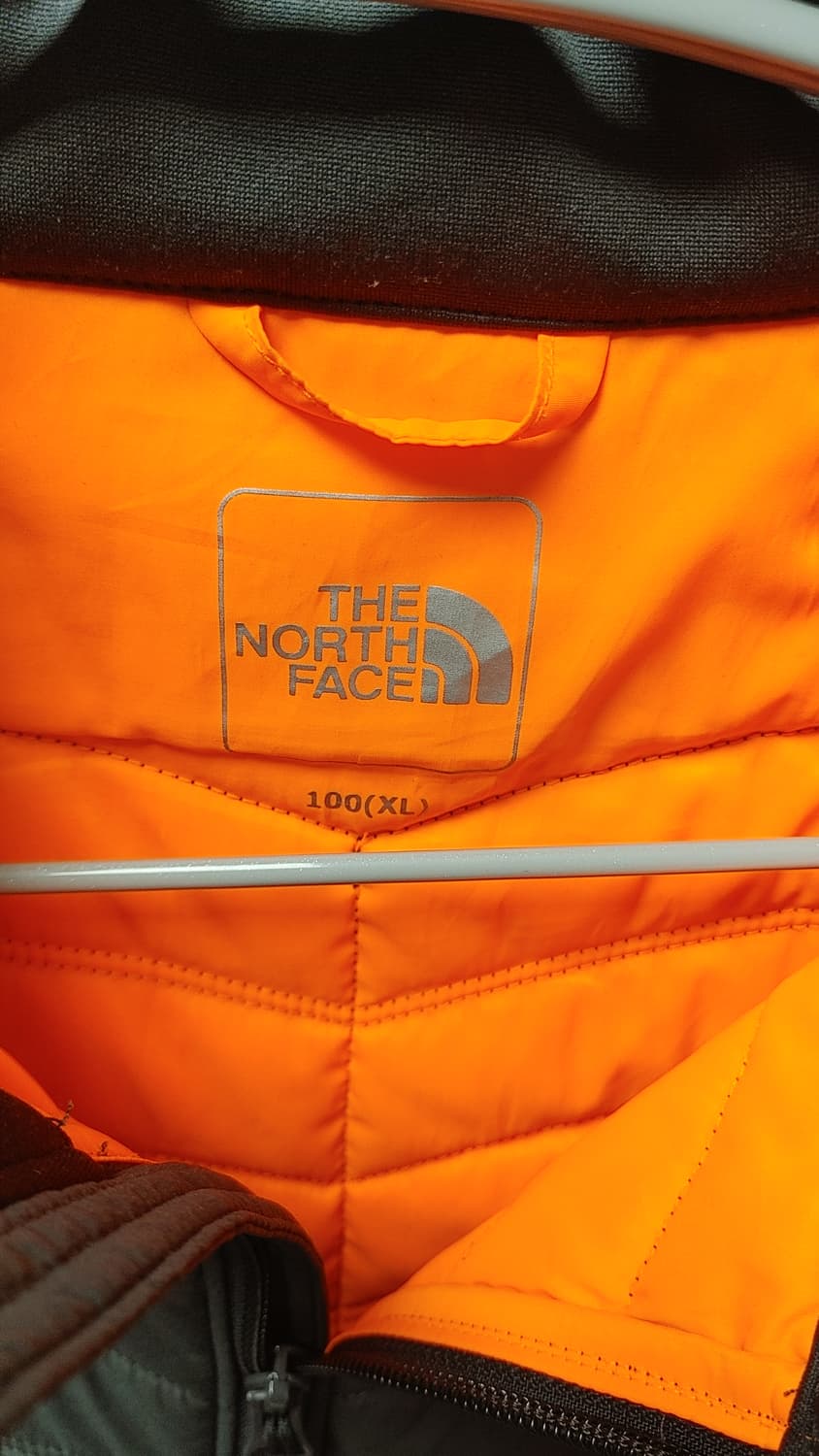 노스페이스 여성 경량 패딩 자켓 그레이 100 상품이미지3