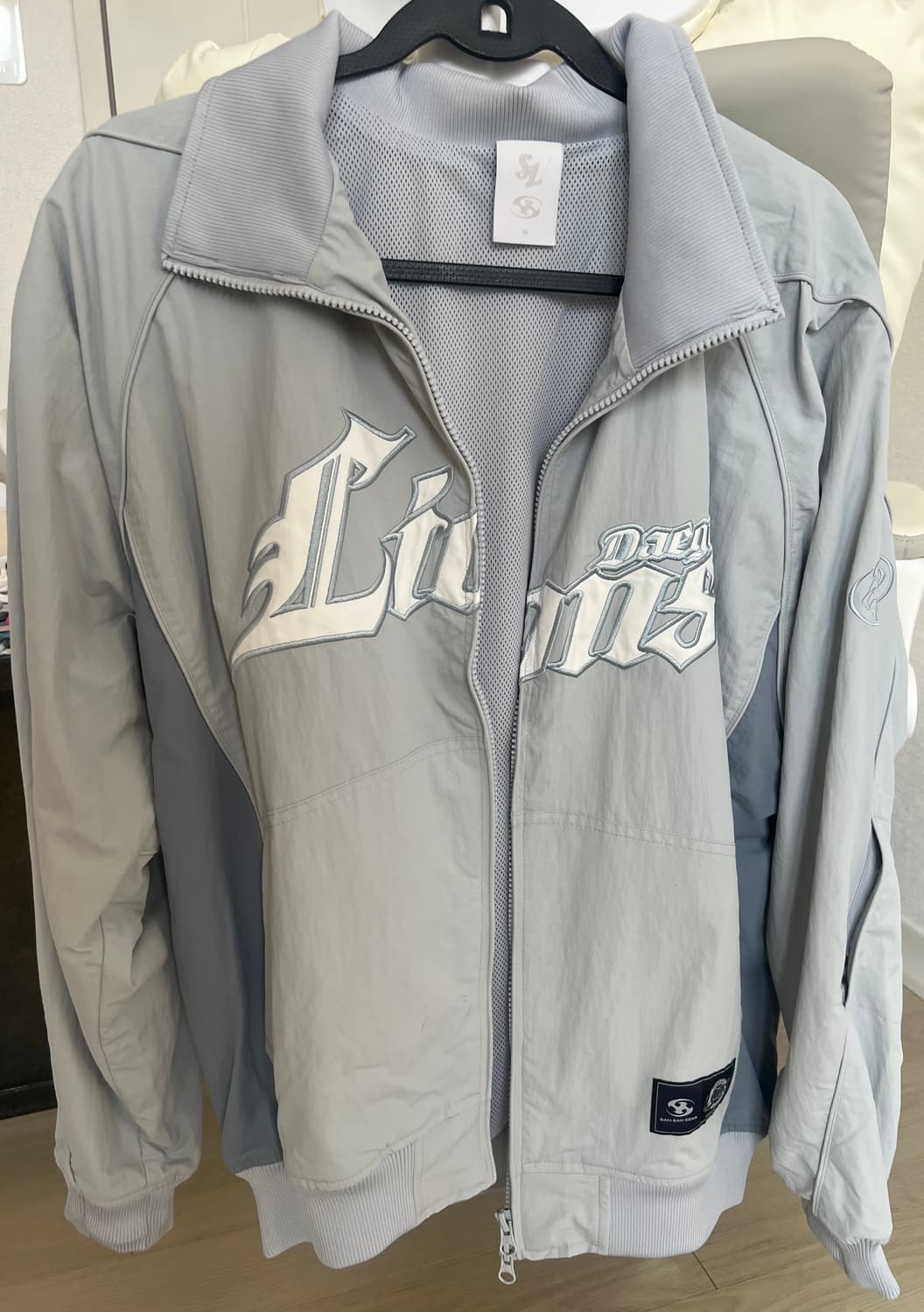 삼성라이온즈 산산기어 콜라보 바람막이 상품이미지1