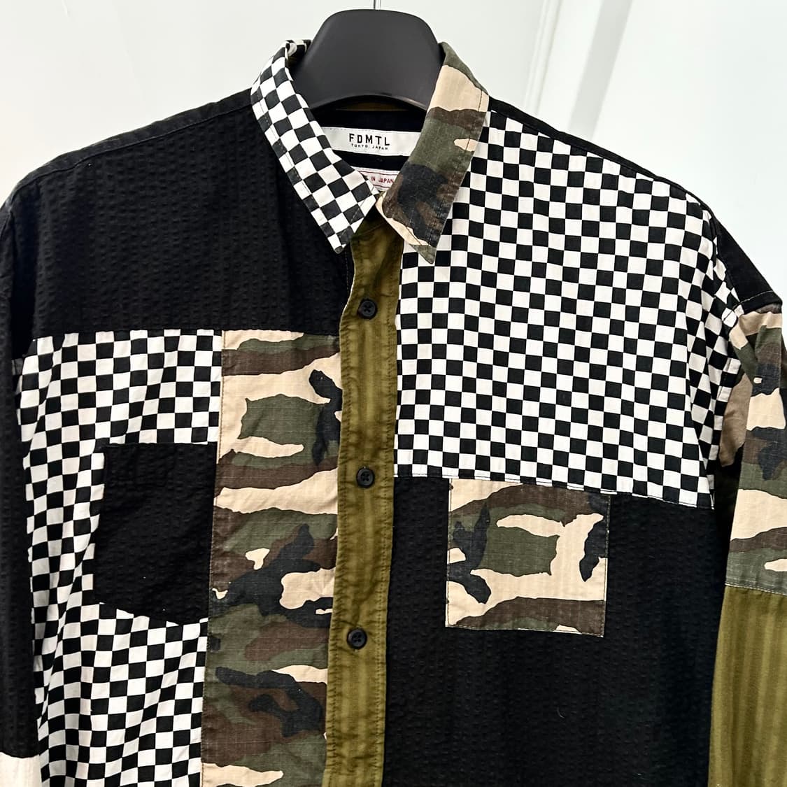 FDMTL 패치워크 셔츠 상품이미지6