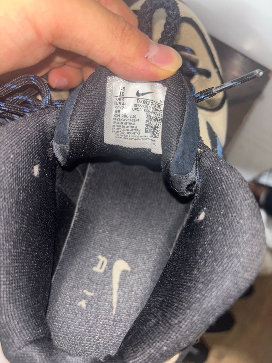 [NIKE X STUSSY] 에어페니 2 라탄 앤 라임스톤 280 상품이미지6