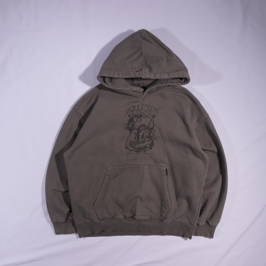 스컬프터 프린팅 후드티 B47 상품이미지1