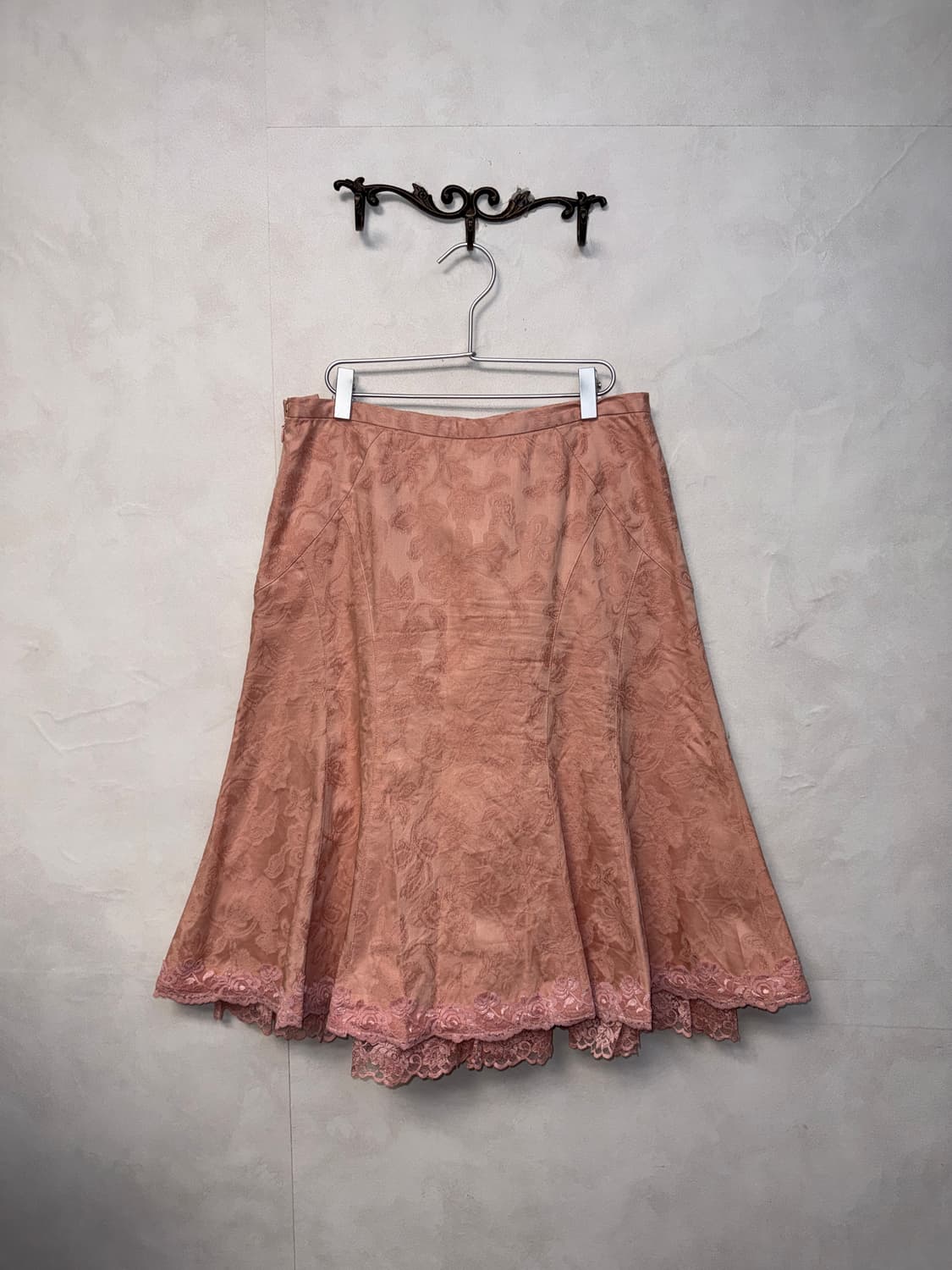 Baby pink oriental floral lace setup 상품이미지8