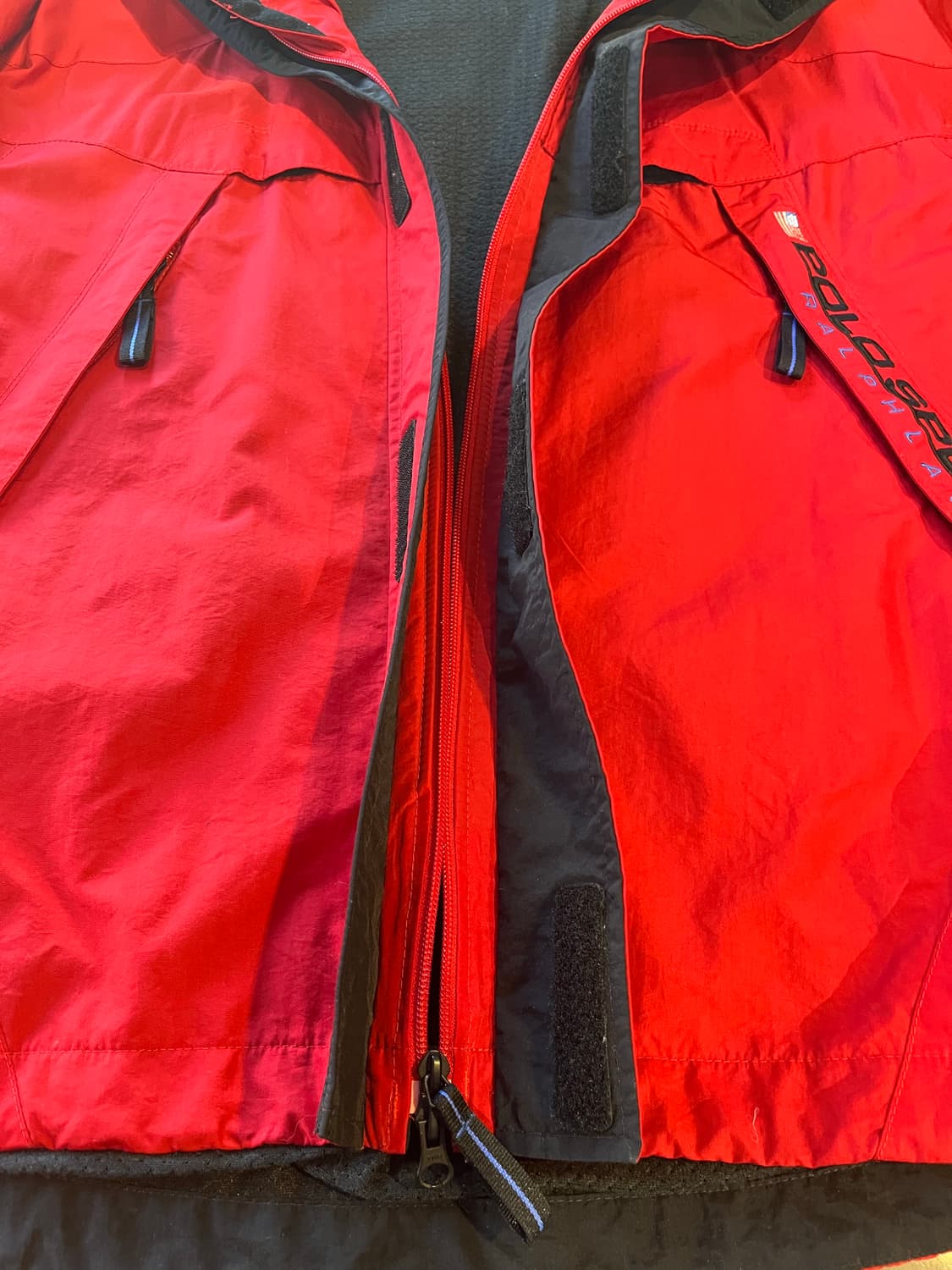 폴로 스포츠 RL-67 레드 테크 자켓 상품이미지6