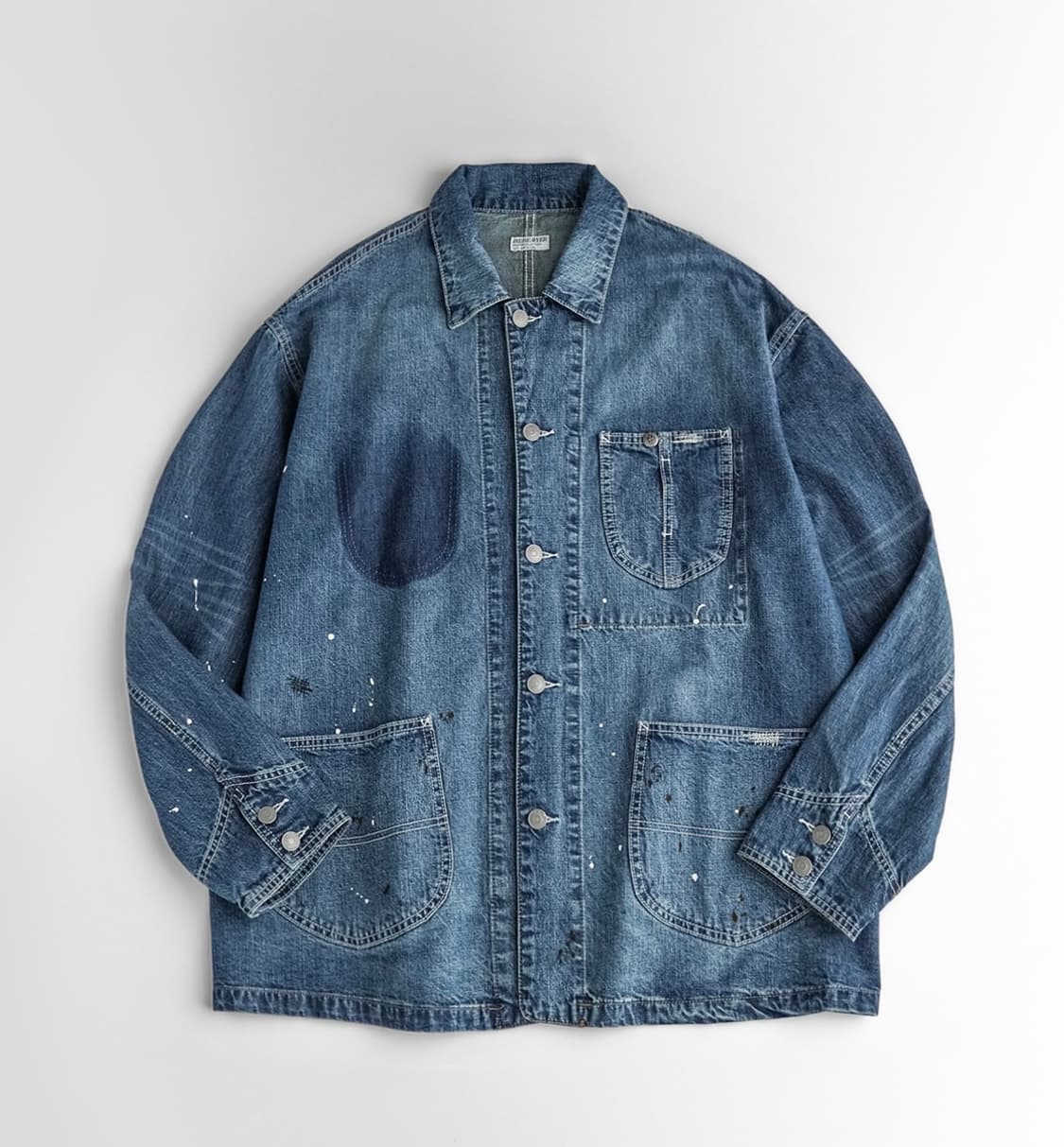 [2] 비헤비어 DISTRESSED COVERALL JAKCET 상품이미지1