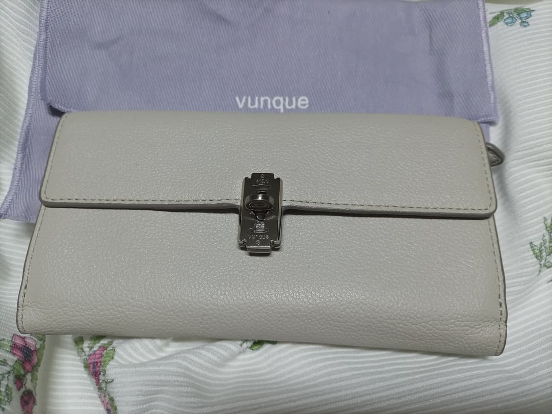 분크 그레이 장지갑+더스트 상품이미지1