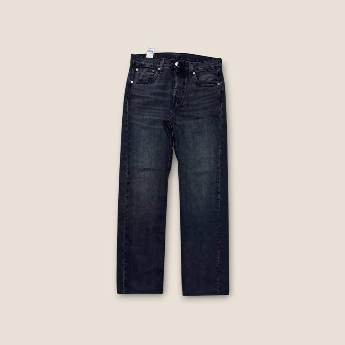 리바이스 501 워싱 흑청 데님 팬츠 31 상품이미지1