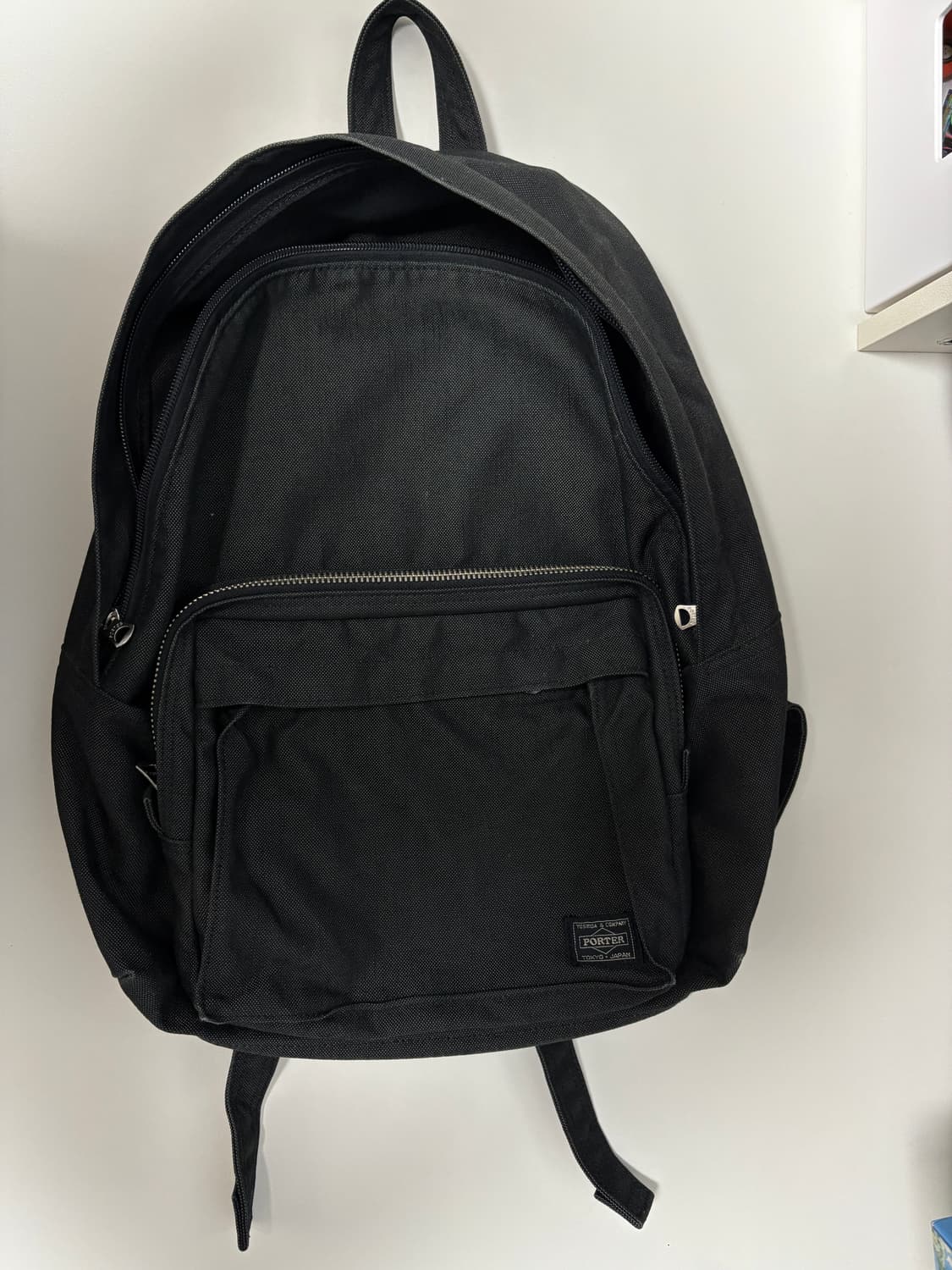 포터 스모키 차콜 그레이 백팩 가방 상품이미지5