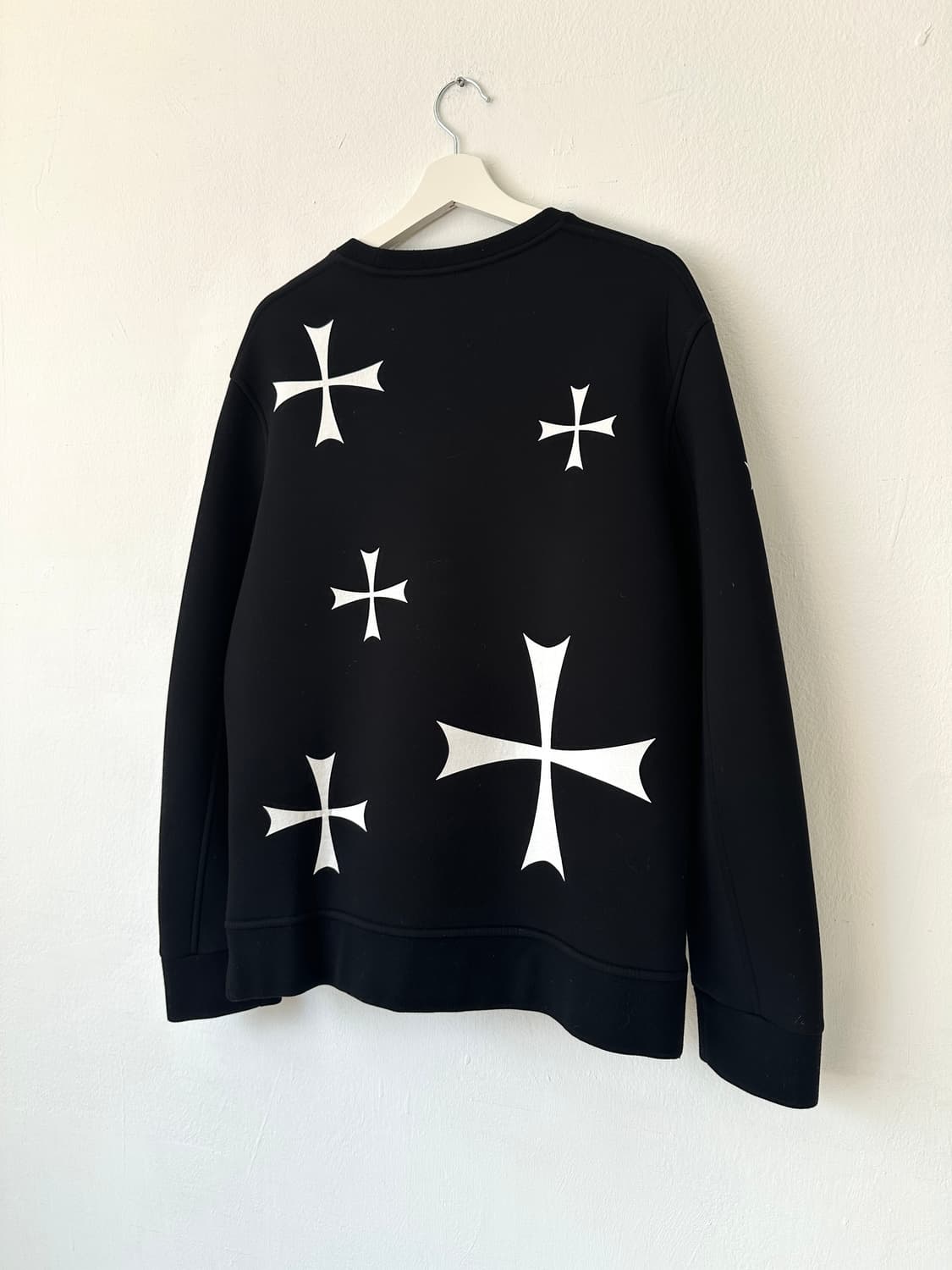 닐바렛 아카이브 크로스 지퍼 블랙 맨투맨 상품이미지6