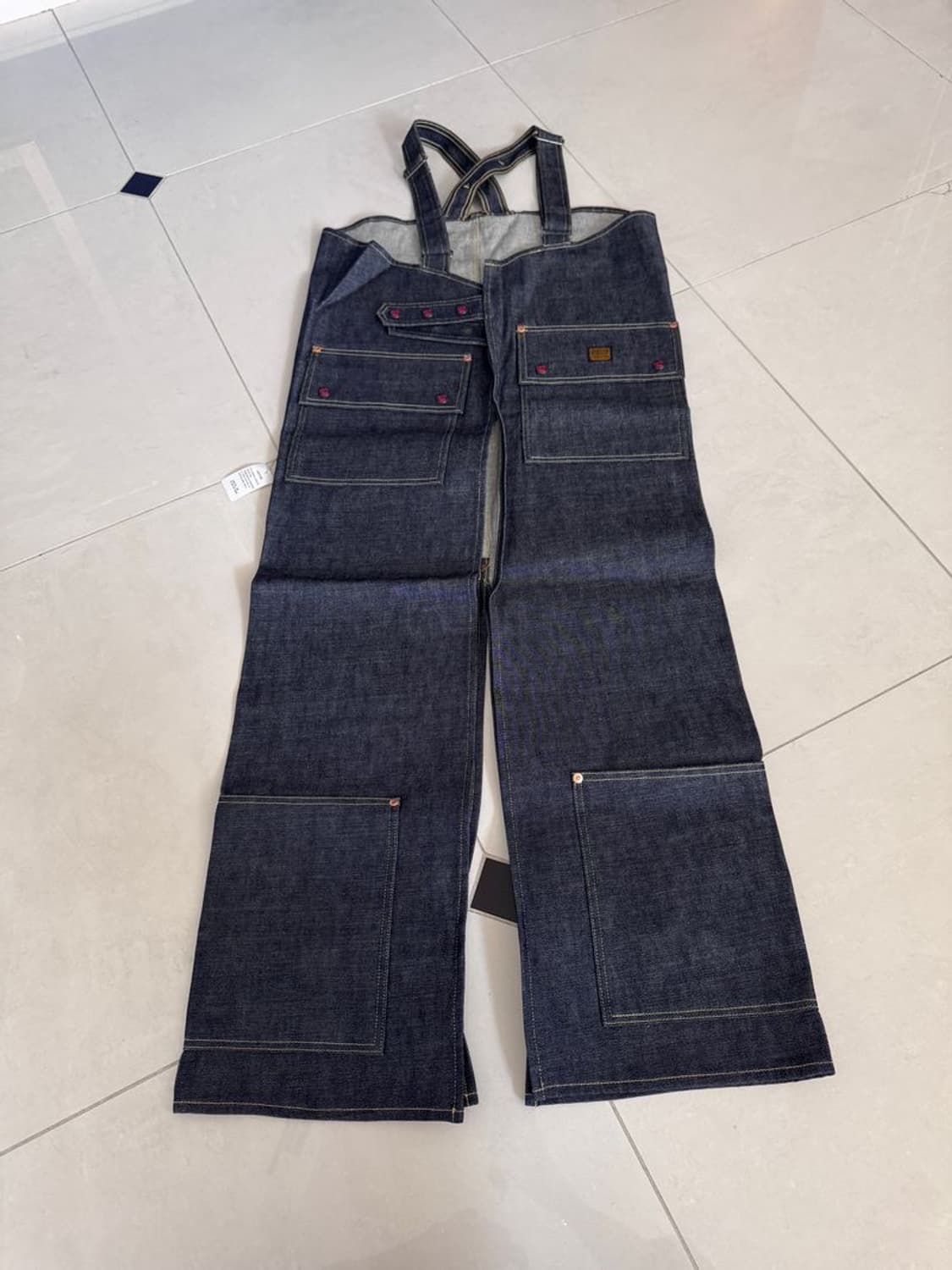 DENIM APRON JACKET 데님 에이프런 재킷 상품이미지1