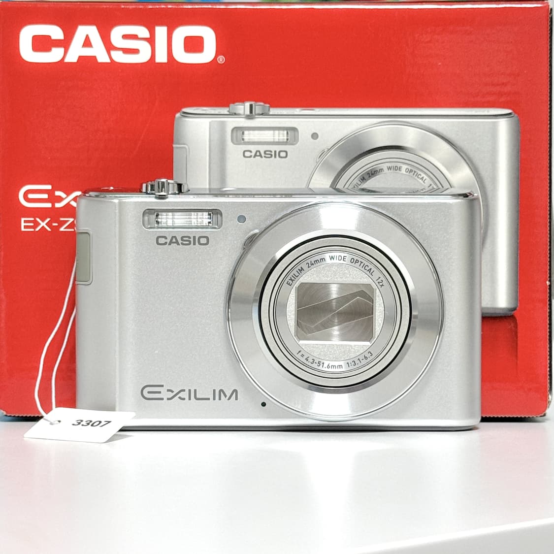 카시오 엑슬림 ZS240 실버 빈티지디카 상품이미지6