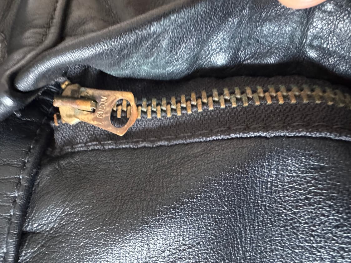 밴슨 레더 팬츠 상품이미지4