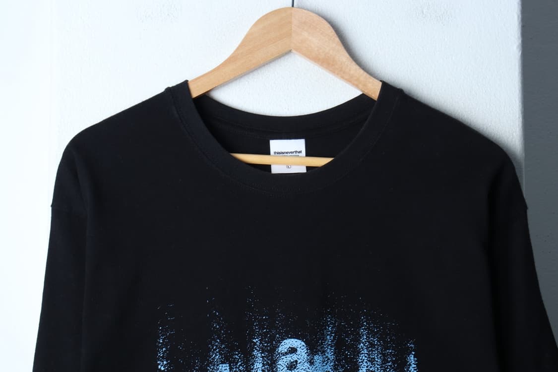 (L-XL) 디스이즈네버댓 반팔 티셔츠 빅로고 블랙 스트릿-H31122 상품이미지3