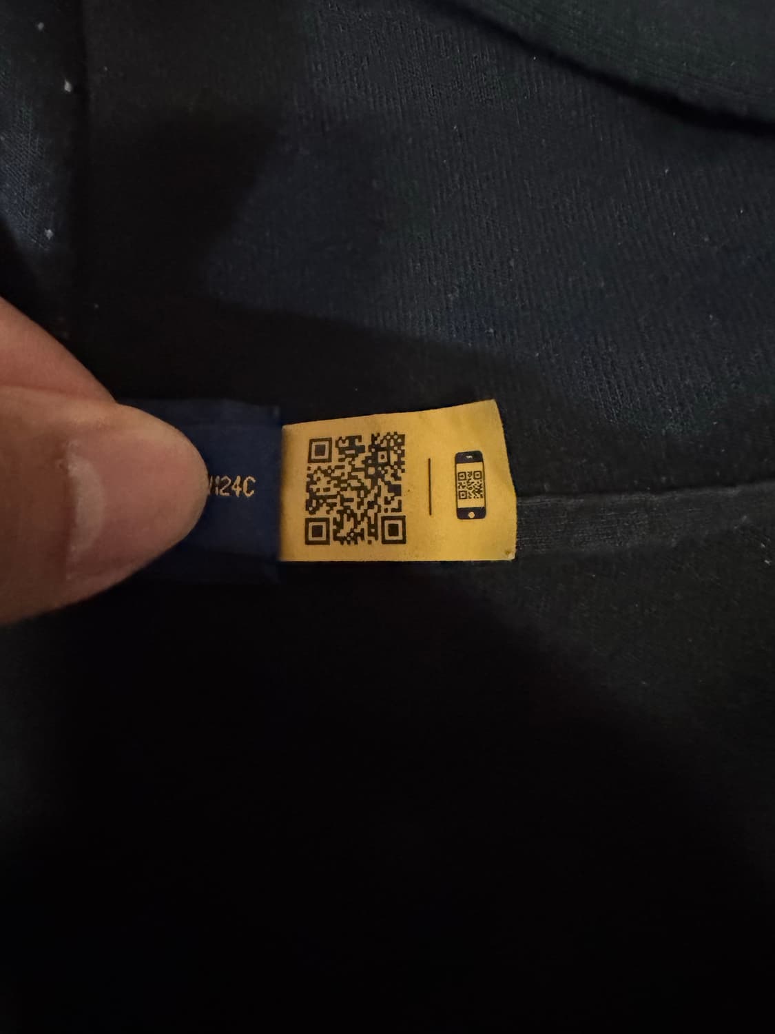 폴로 블랙 후드집업 XL 상품이미지4