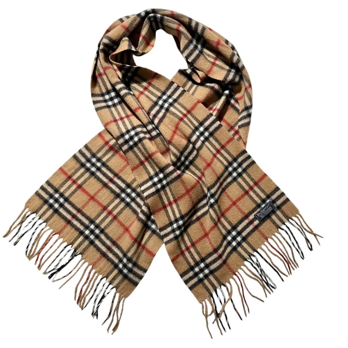 버버리 캐시미어 100% 노바체크 머플러 목도리 상품이미지2