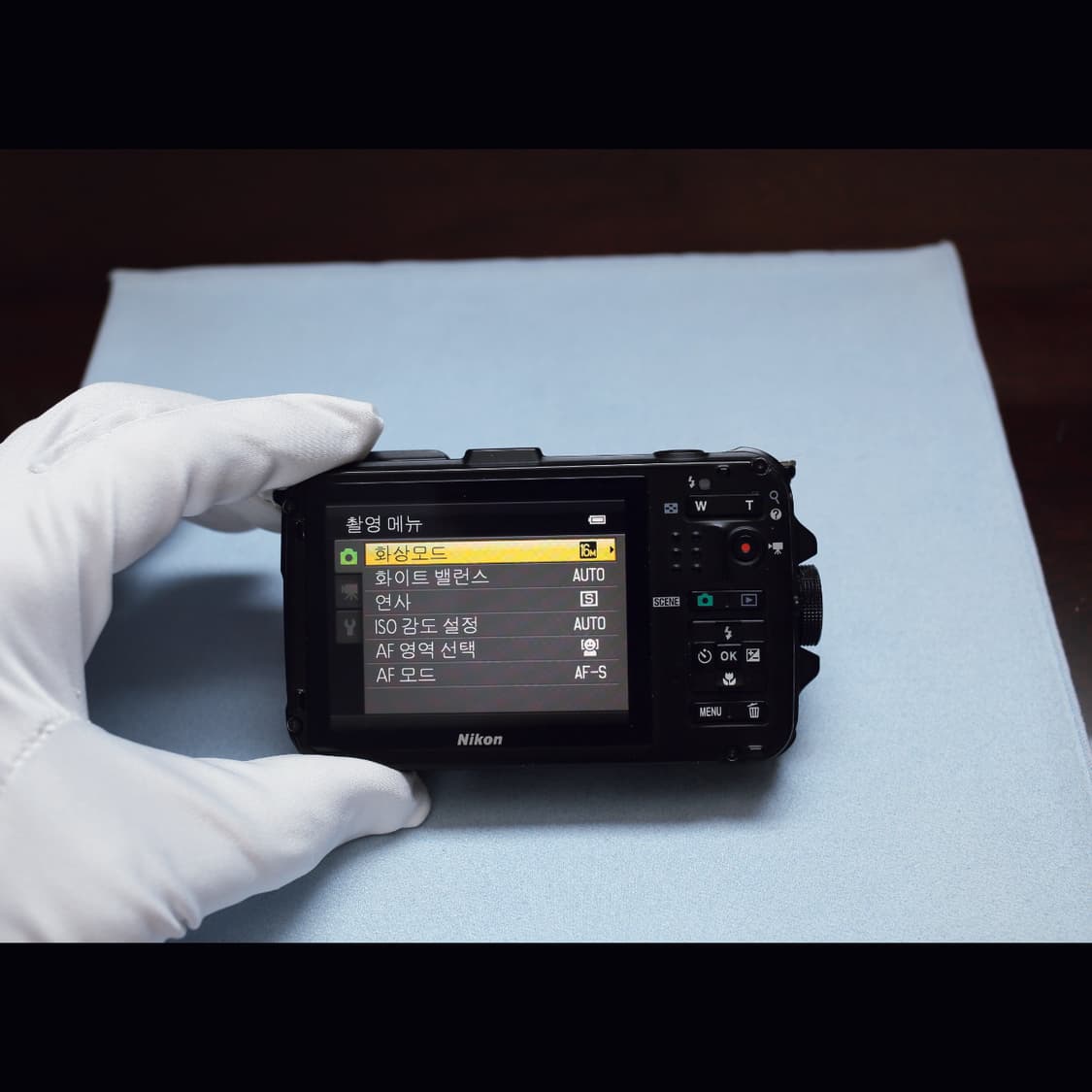 레어<준민트급><한글>쿨픽스 aw100 (aw110) 빈티지 디카 상품이미지8