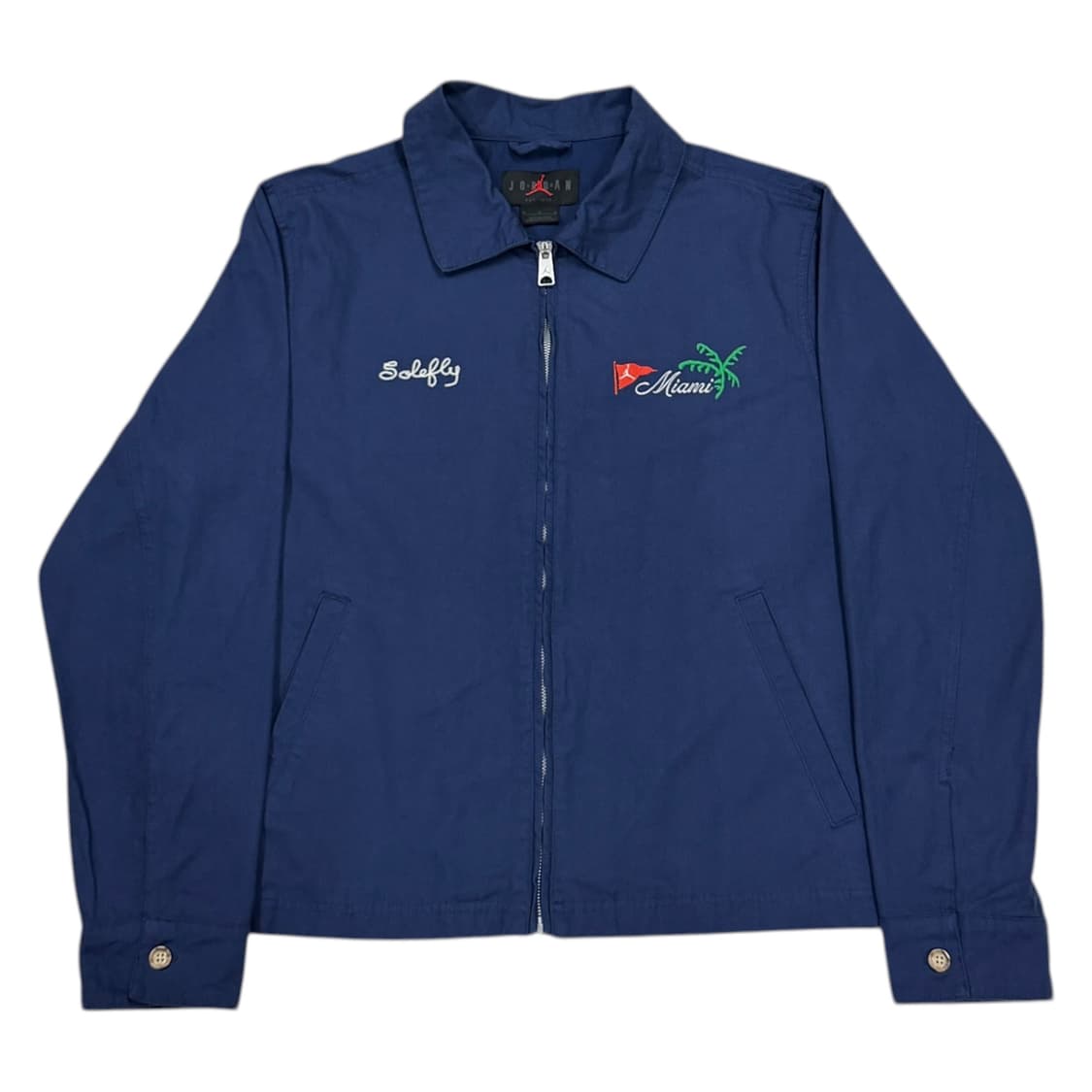 조던 x 솔플라이 미 카사 에 수 카사 코치 자켓 미드나잇 네이비 L 상품이미지1