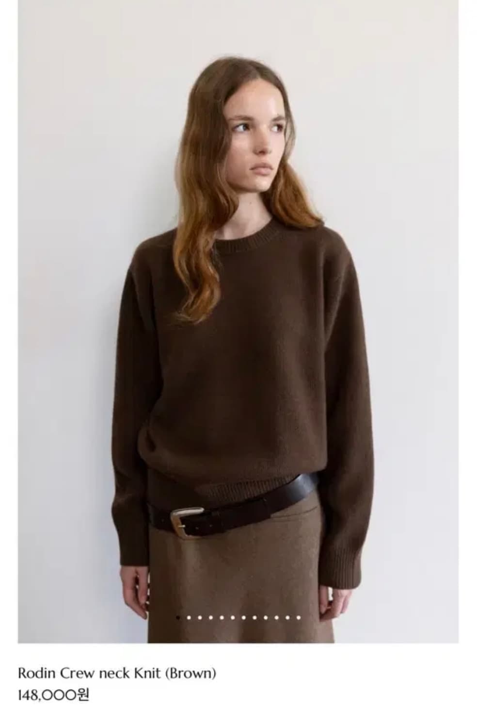 수아마르 로딘 크루넥 니트 suamar 상품이미지1