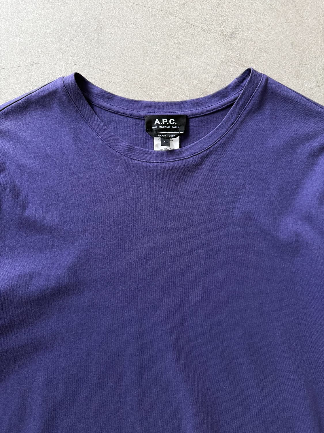 A.P.C. Purple T-Shirt 상품이미지2