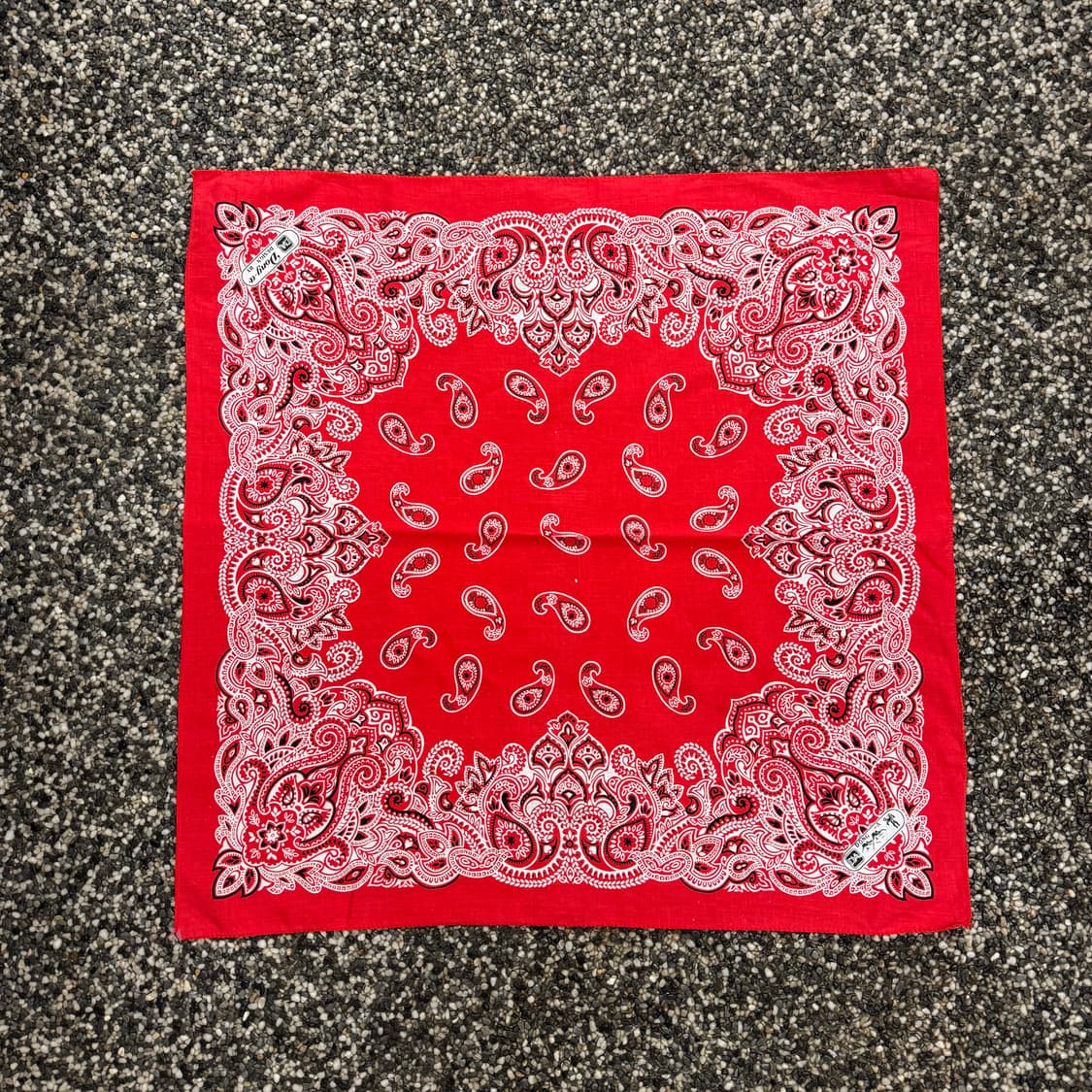 빈티지 페이즐리 반다나 (60x59cm)   상품이미지1