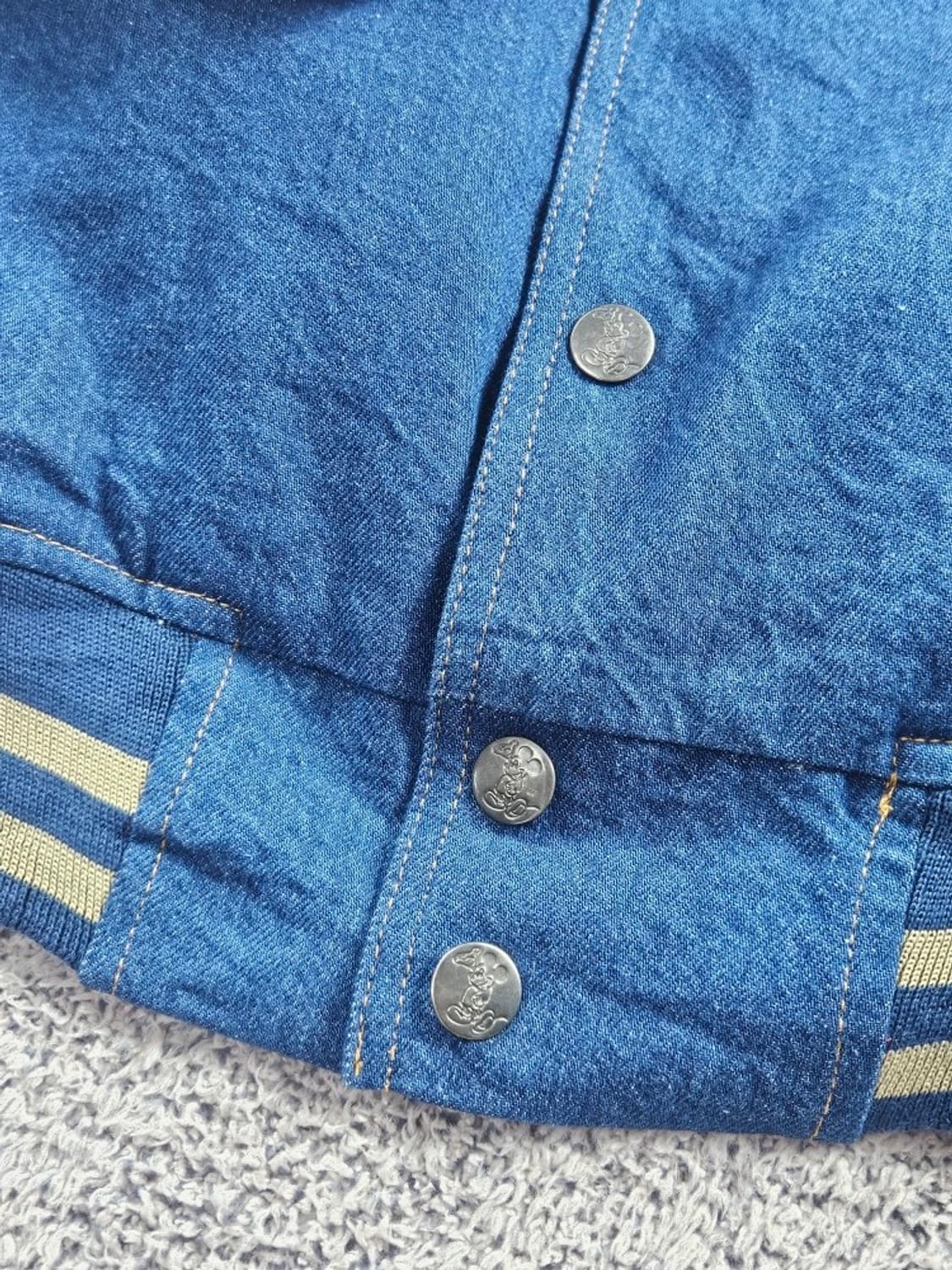 리메이크 디즈니 미키 데님 바시티 자켓 ( 2XL 추정 )/ 11263 상품이미지7