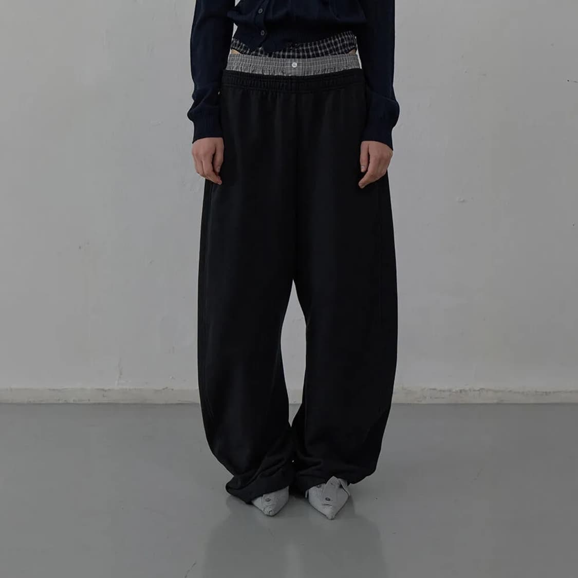 엘씨디씨티엠 레이어드 새깅 팬츠 상품이미지2