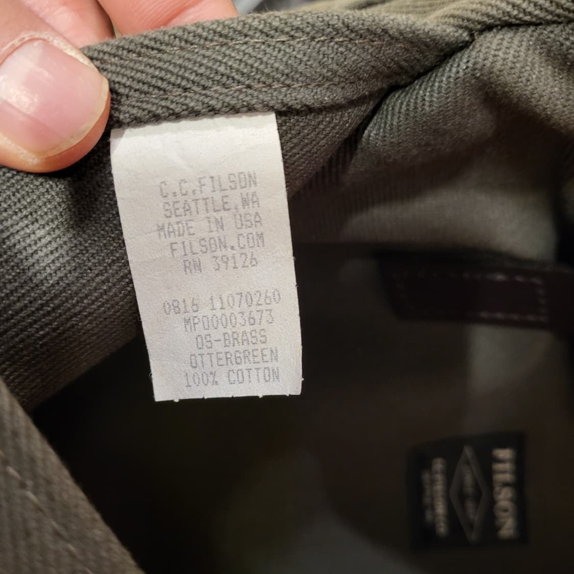 필슨 토트백 (made in USA) 상품이미지7