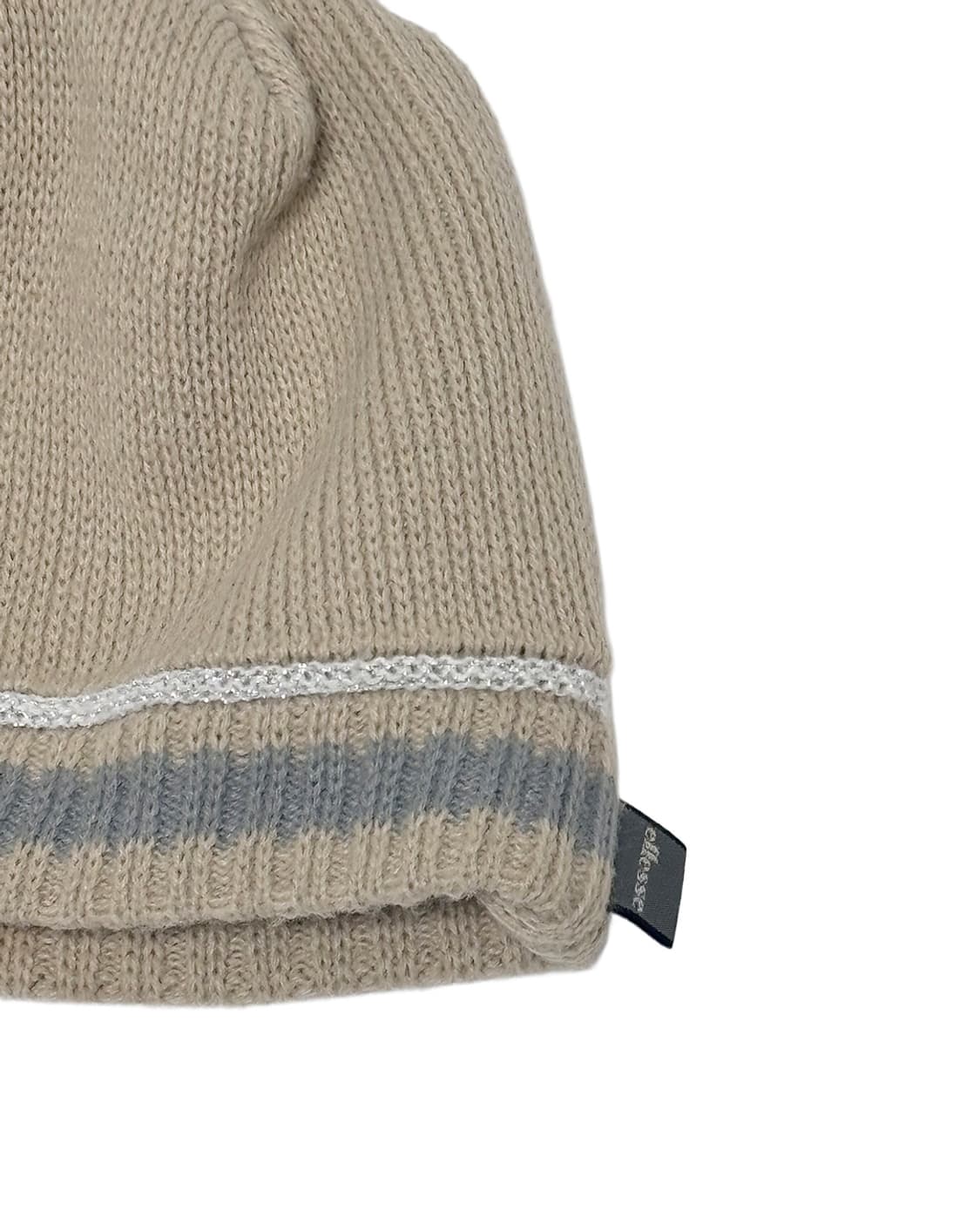 ellese 베이지 배색 포인트 비니 상품이미지2