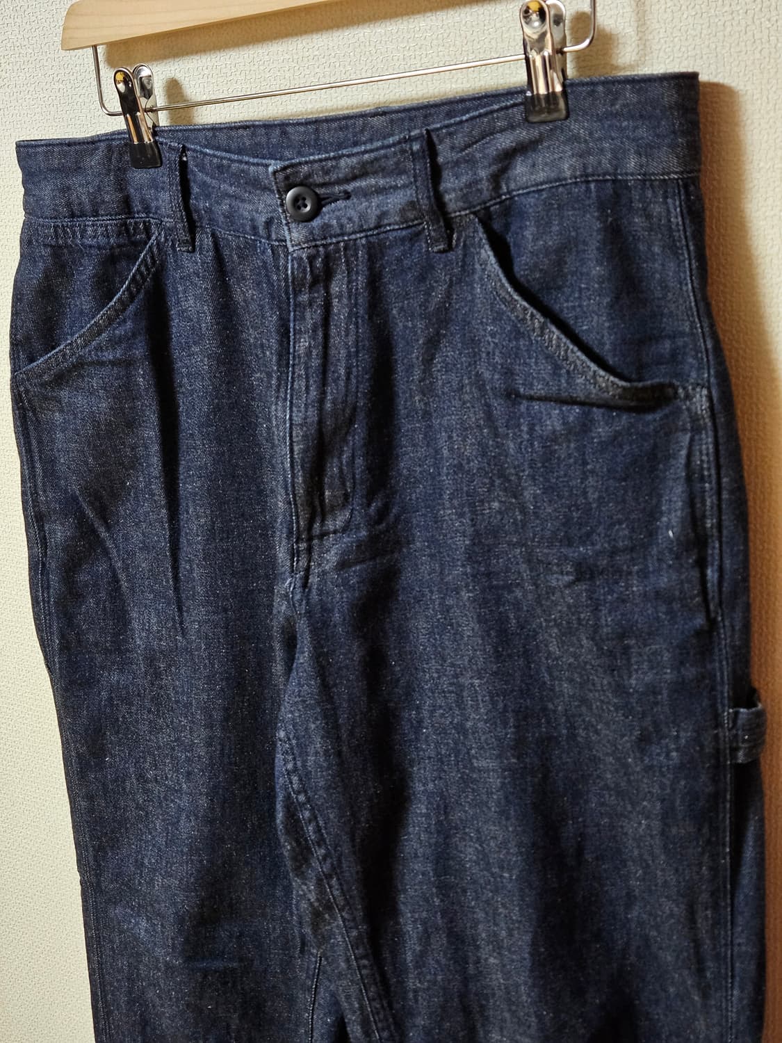 유니클로 데님 워크 펜츠 코튼 린넨 상품이미지1