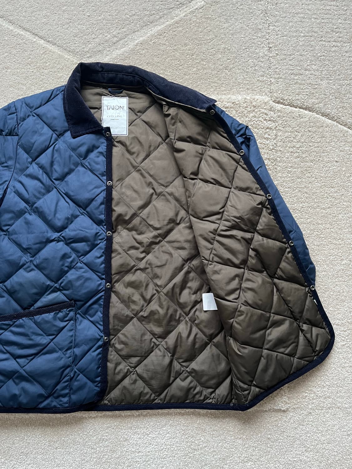 타이온 시티라인 퀄티드 자켓 (100-105) 상품이미지6