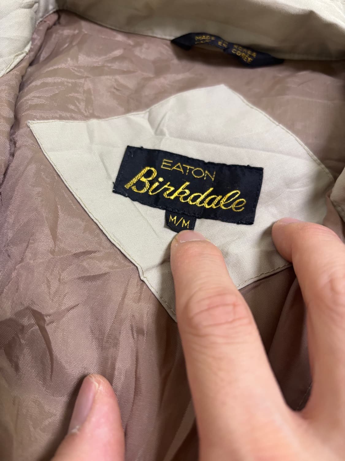 일본판 EATON 바람막이자켓 사이즈 100-105 상품이미지2